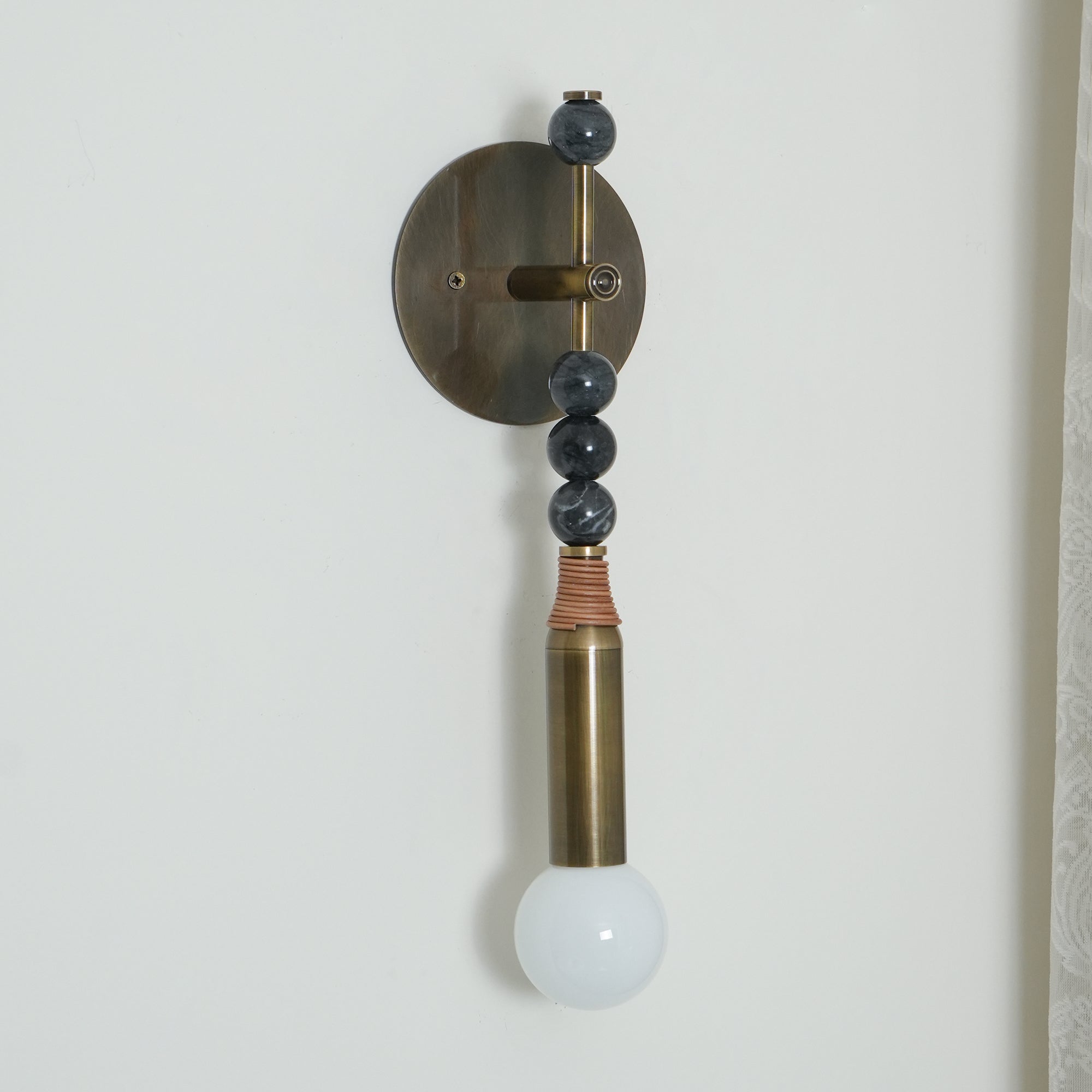 Roma Vintage Wall Lamp Marble - Letslighting