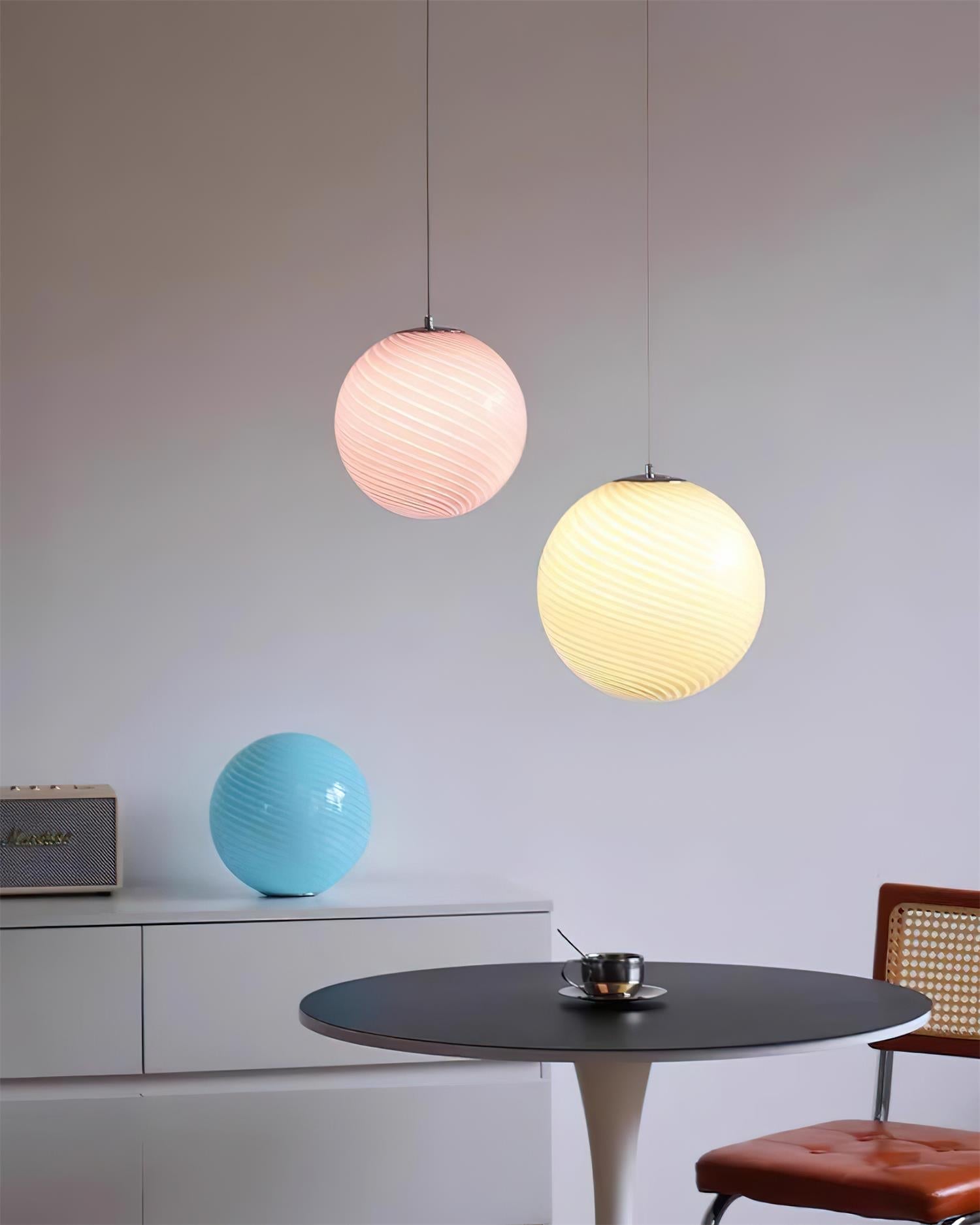 Joliv Glass Globe Pendant Lamp - Letslighting