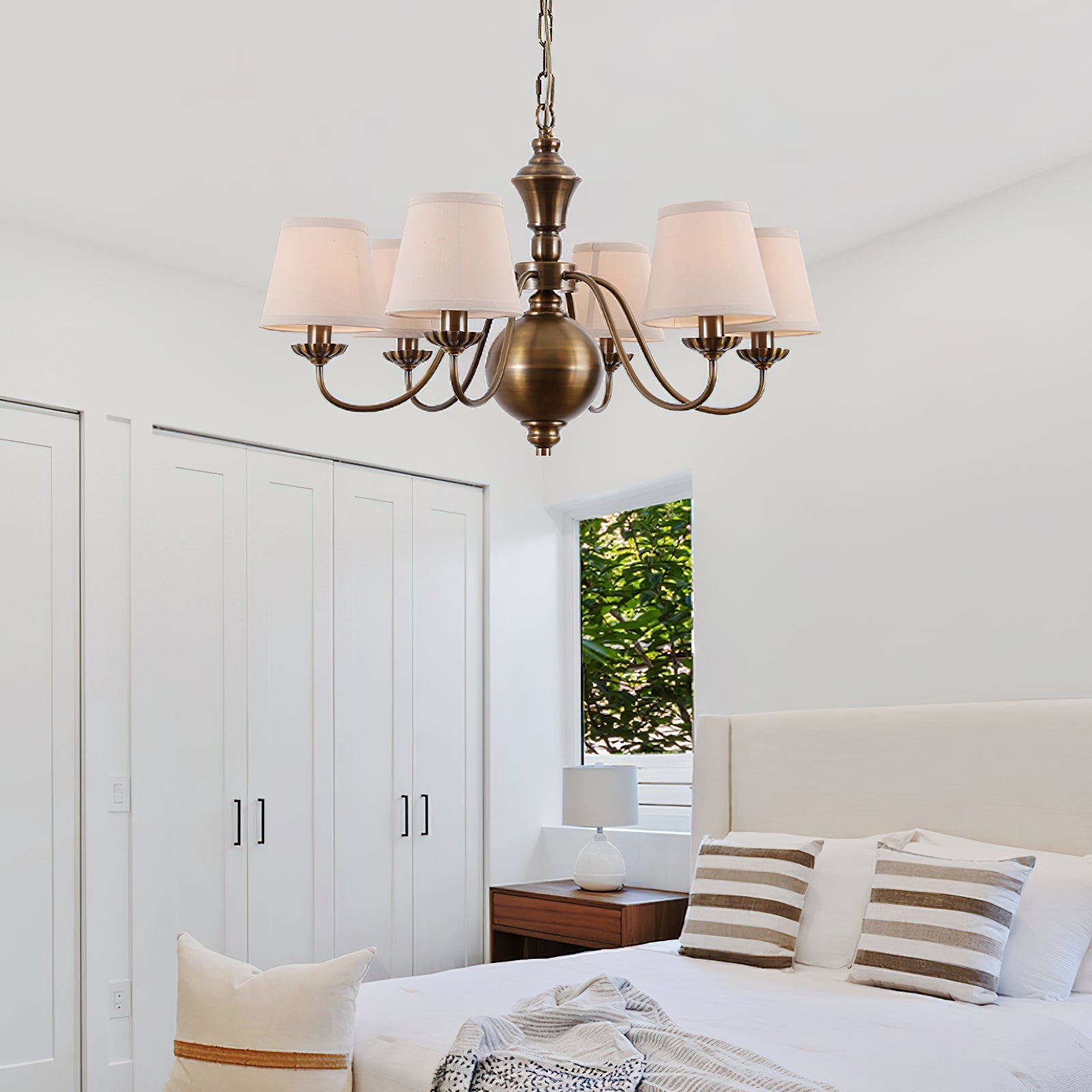 Tofty Postmodern Luxury Fabric Chandelier - Letslighting