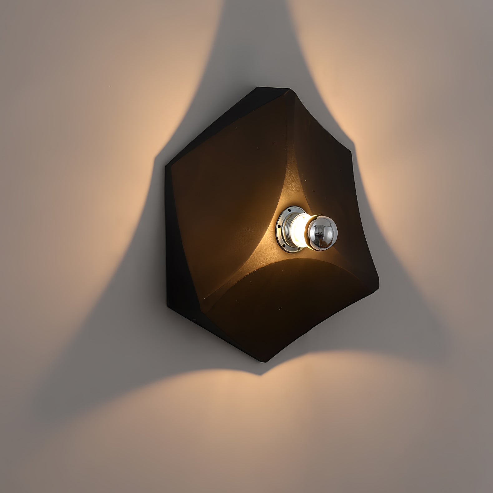 Toledo Wall Lamp Geometric Cube - Letslighting
