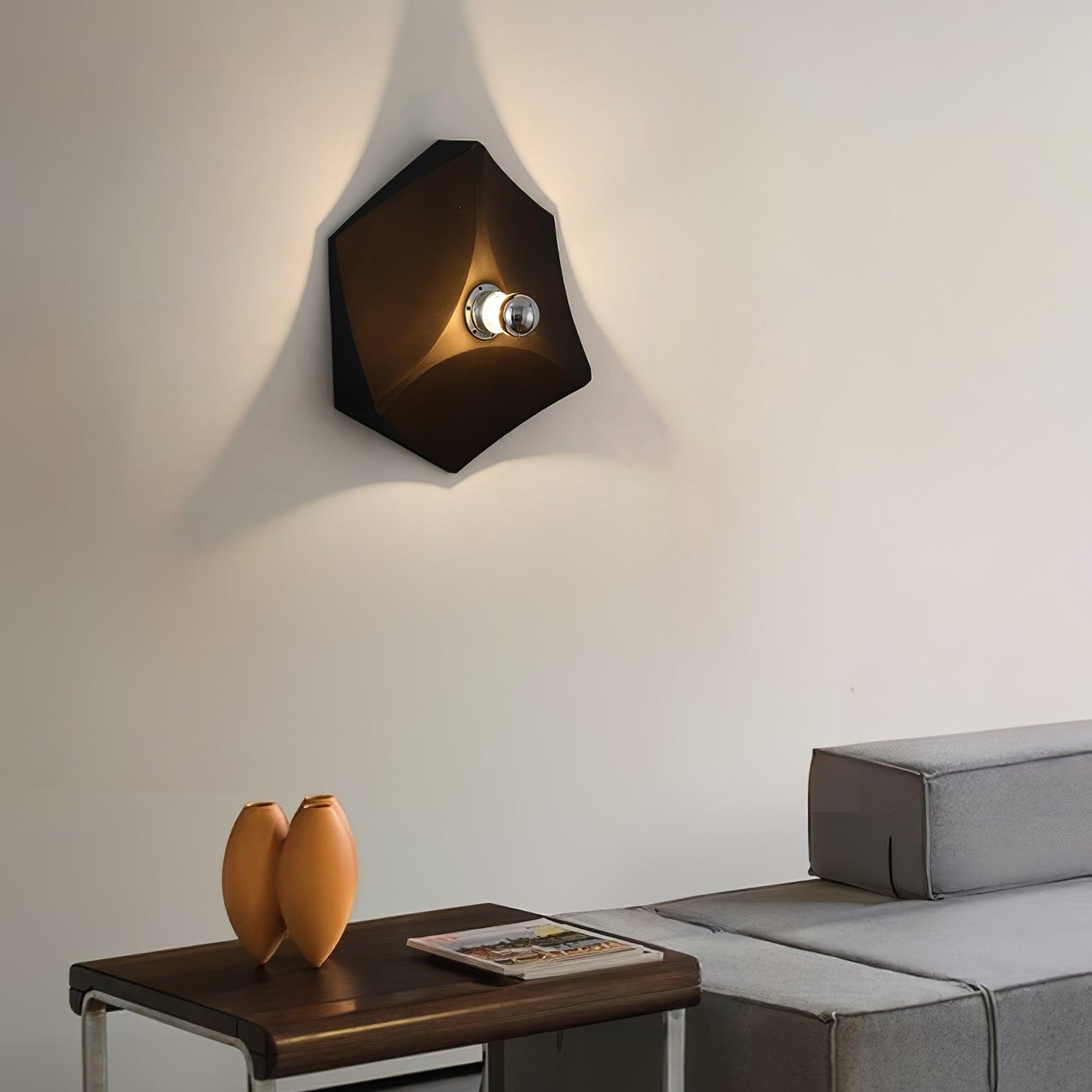 Toledo Wall Lamp Geometric Cube - Letslighting