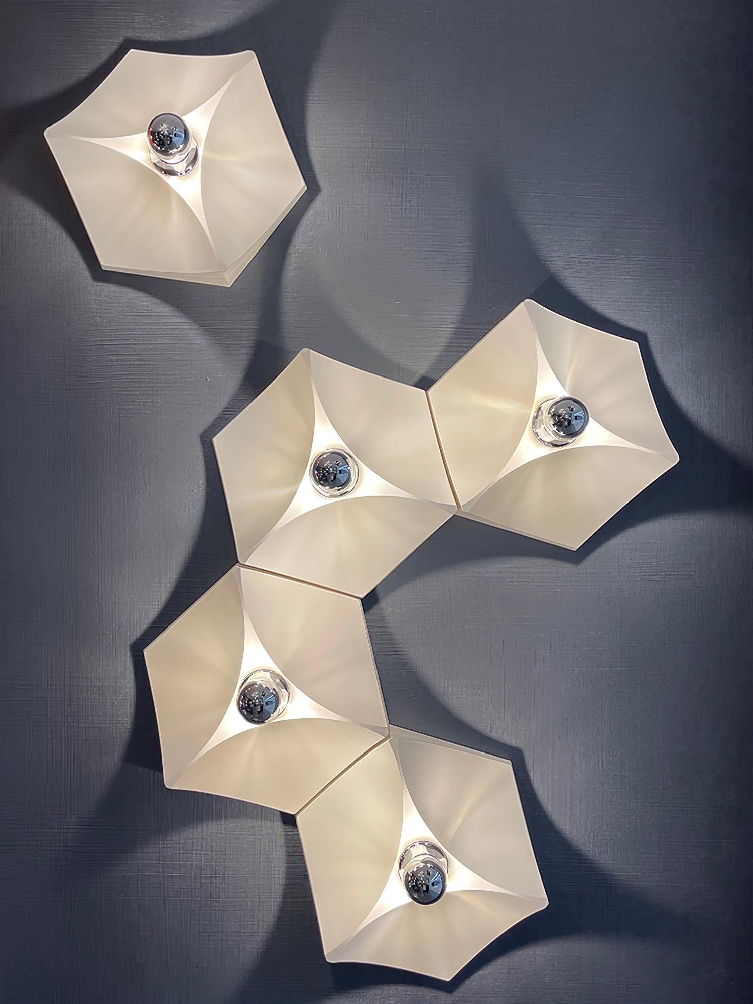 Toledo Wall Lamp Geometric Cube - Letslighting