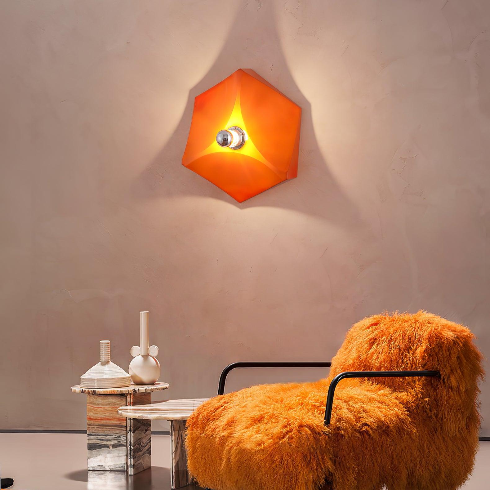 Toledo Wall Lamp Geometric Cube - Letslighting