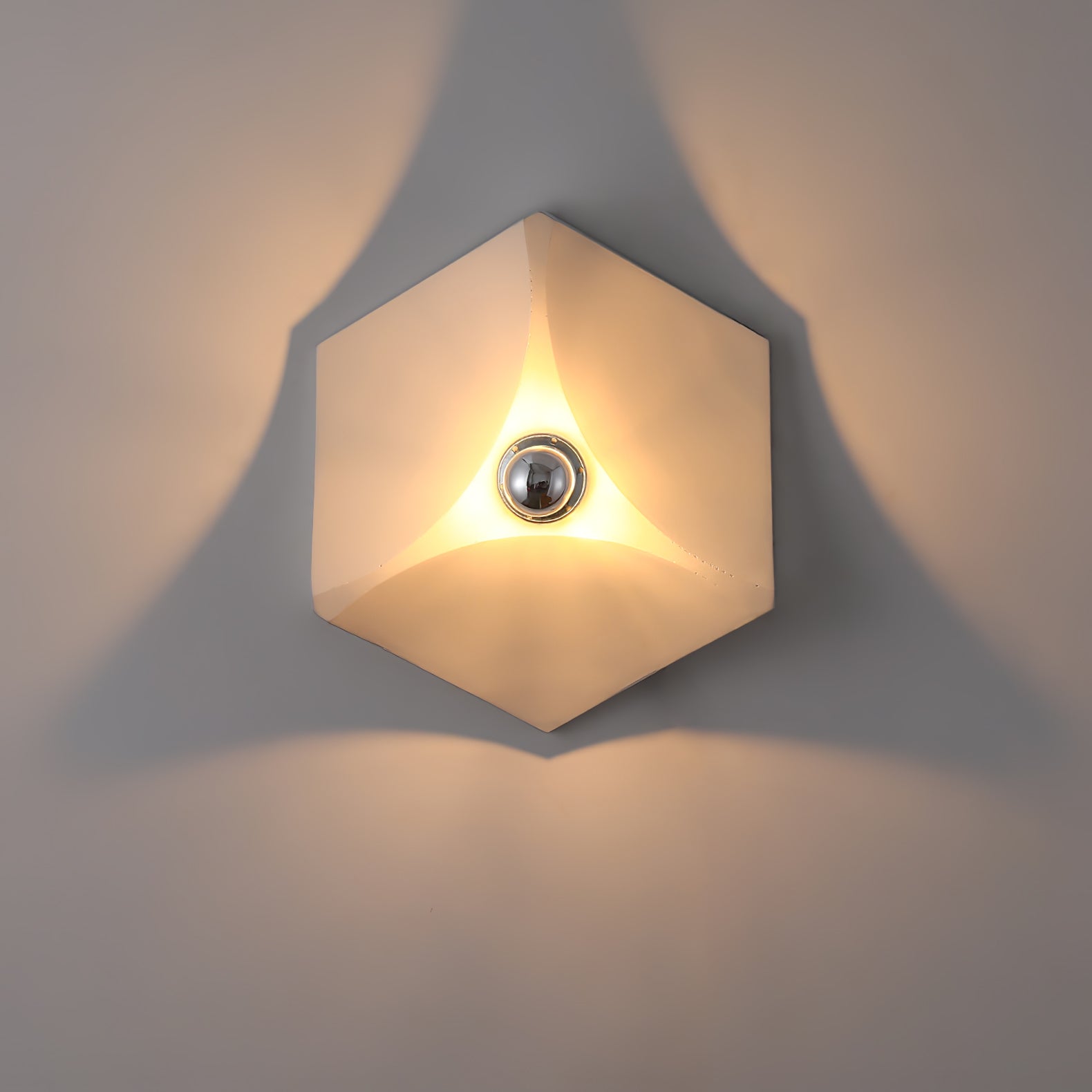 Toledo Wall Lamp Geometric Cube - Letslighting
