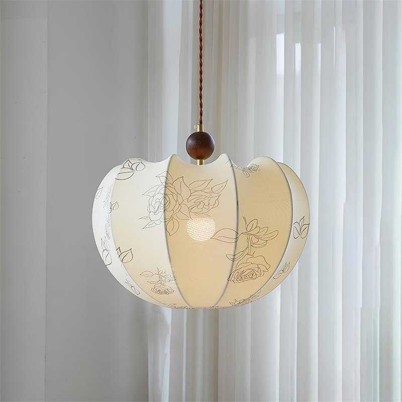 Tonio Pendant Lamp Floral Curved Elegant - Letslighting