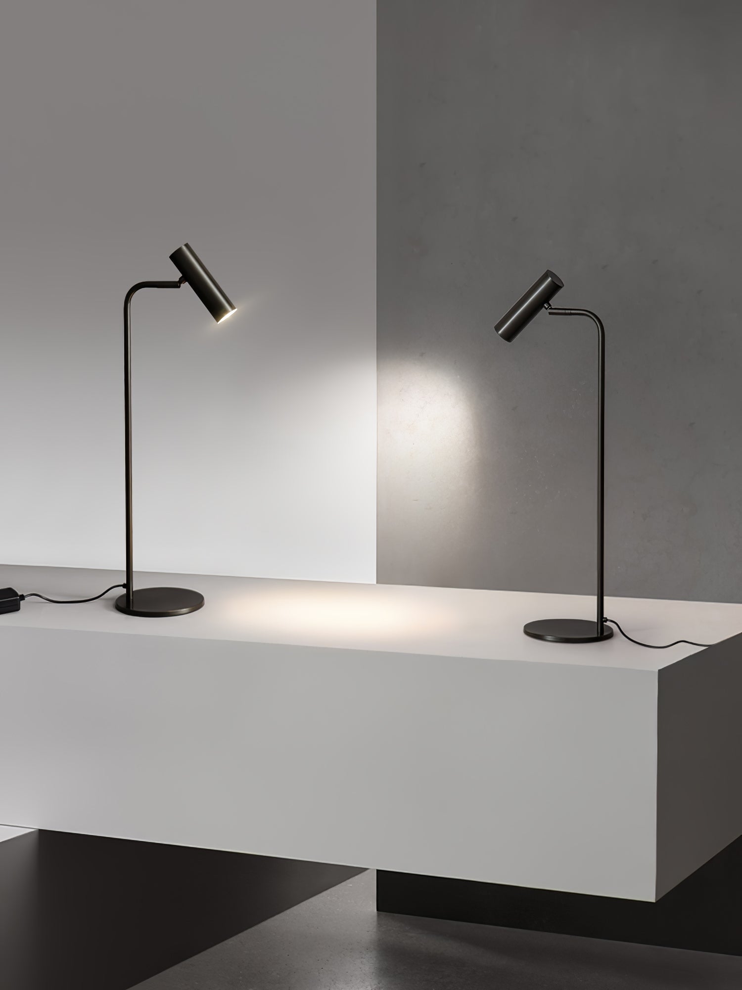 Briona Brass Industrial Table Lamp - Letslighting