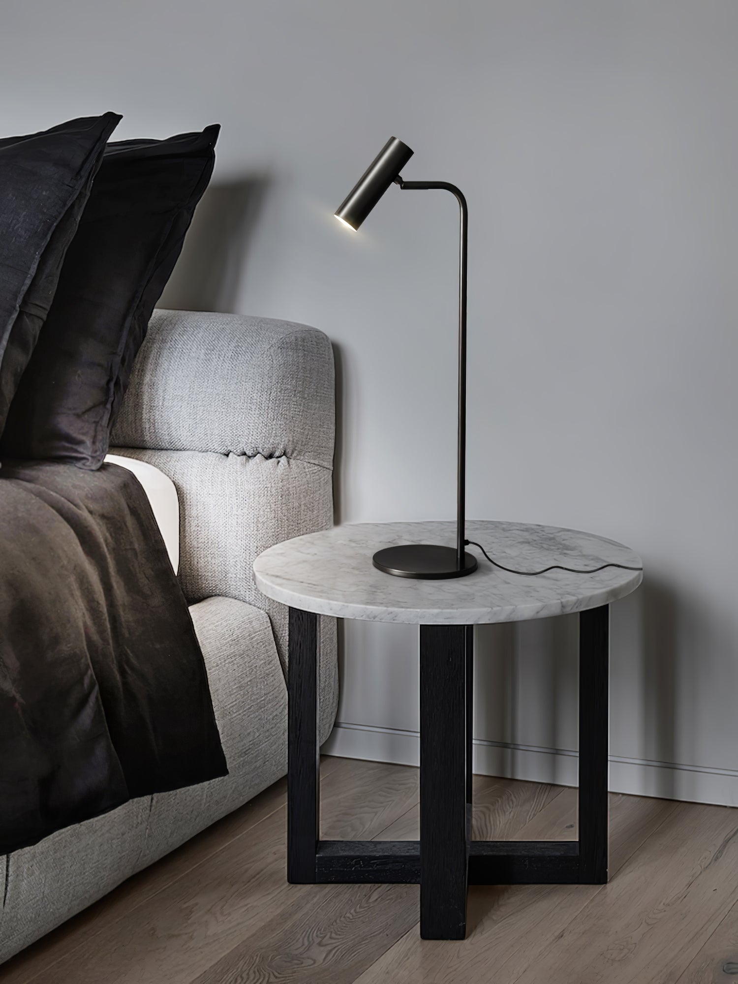 Briona Brass Industrial Table Lamp - Letslighting