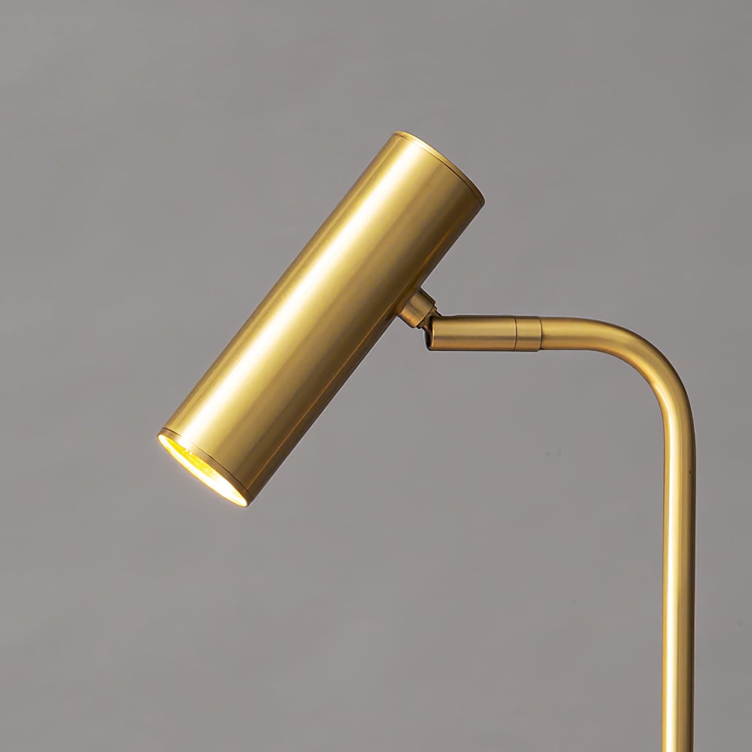 Briona Brass Industrial Table Lamp - Letslighting