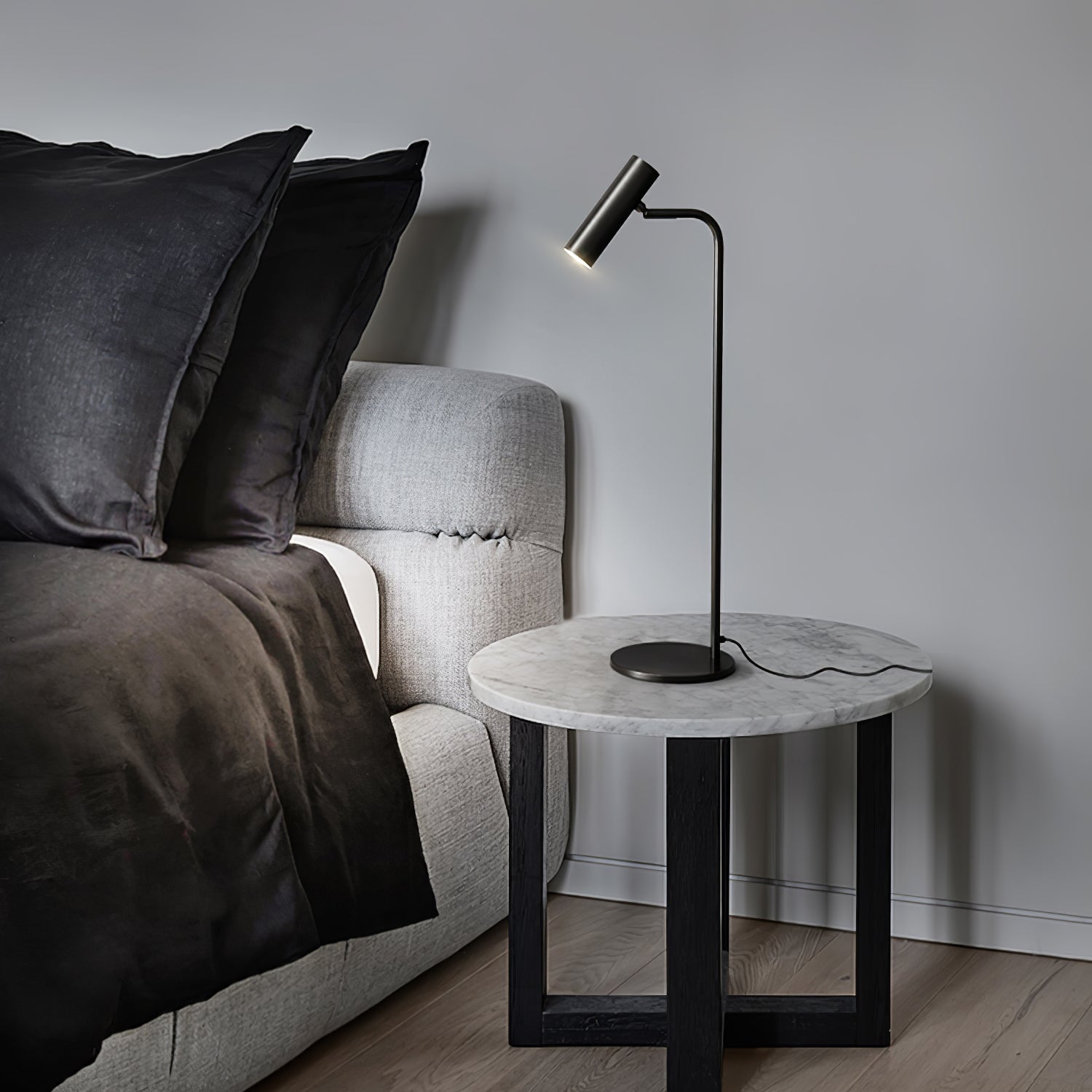 Briona Brass Industrial Table Lamp - Letslighting