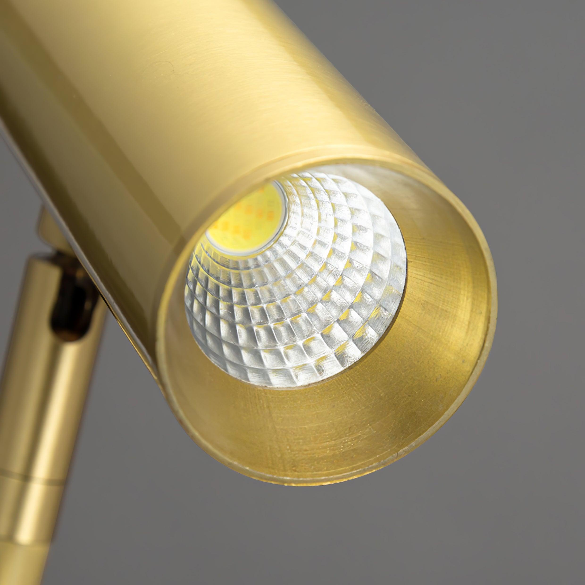 Briona Brass Industrial Table Lamp - Letslighting
