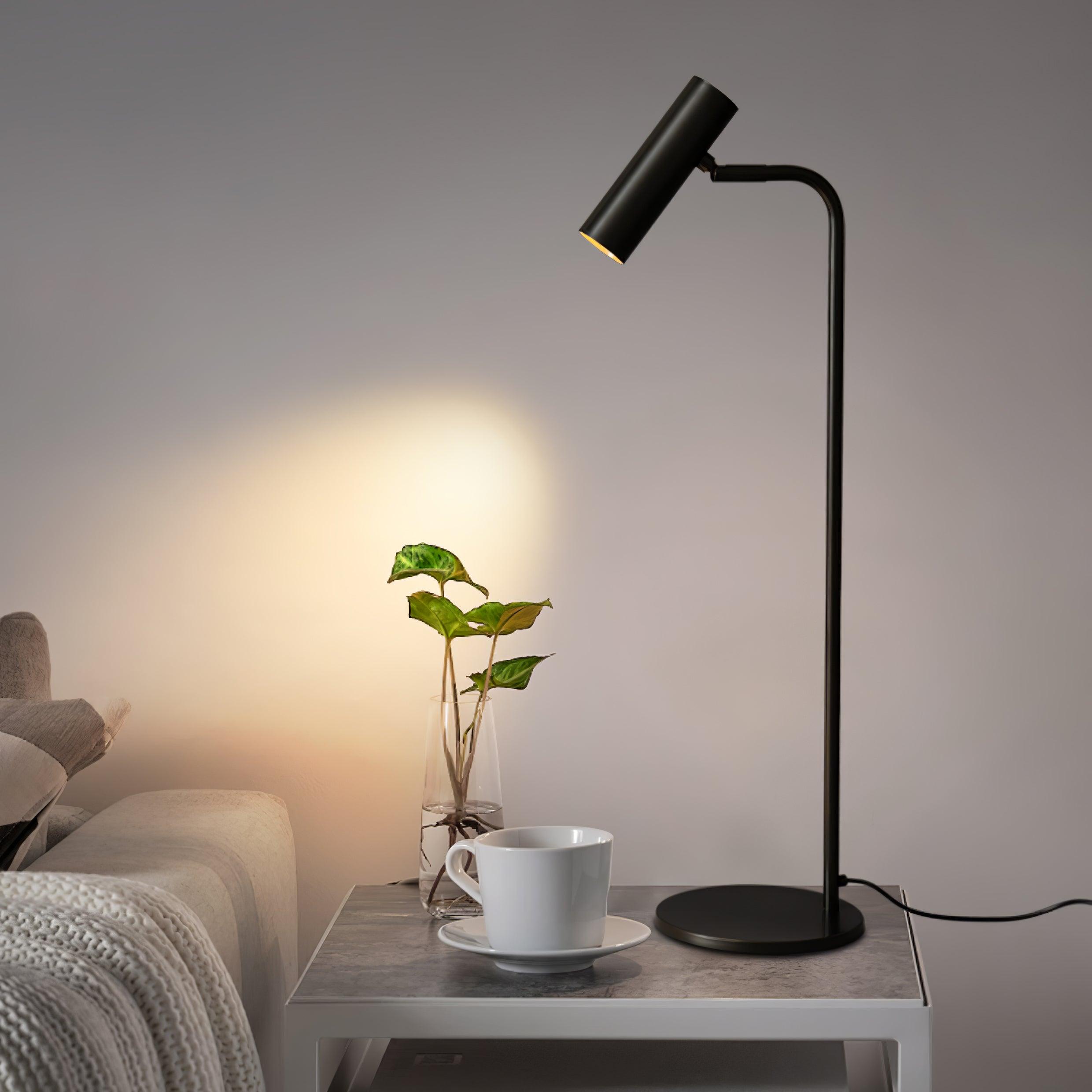 Briona Brass Industrial Table Lamp - Letslighting