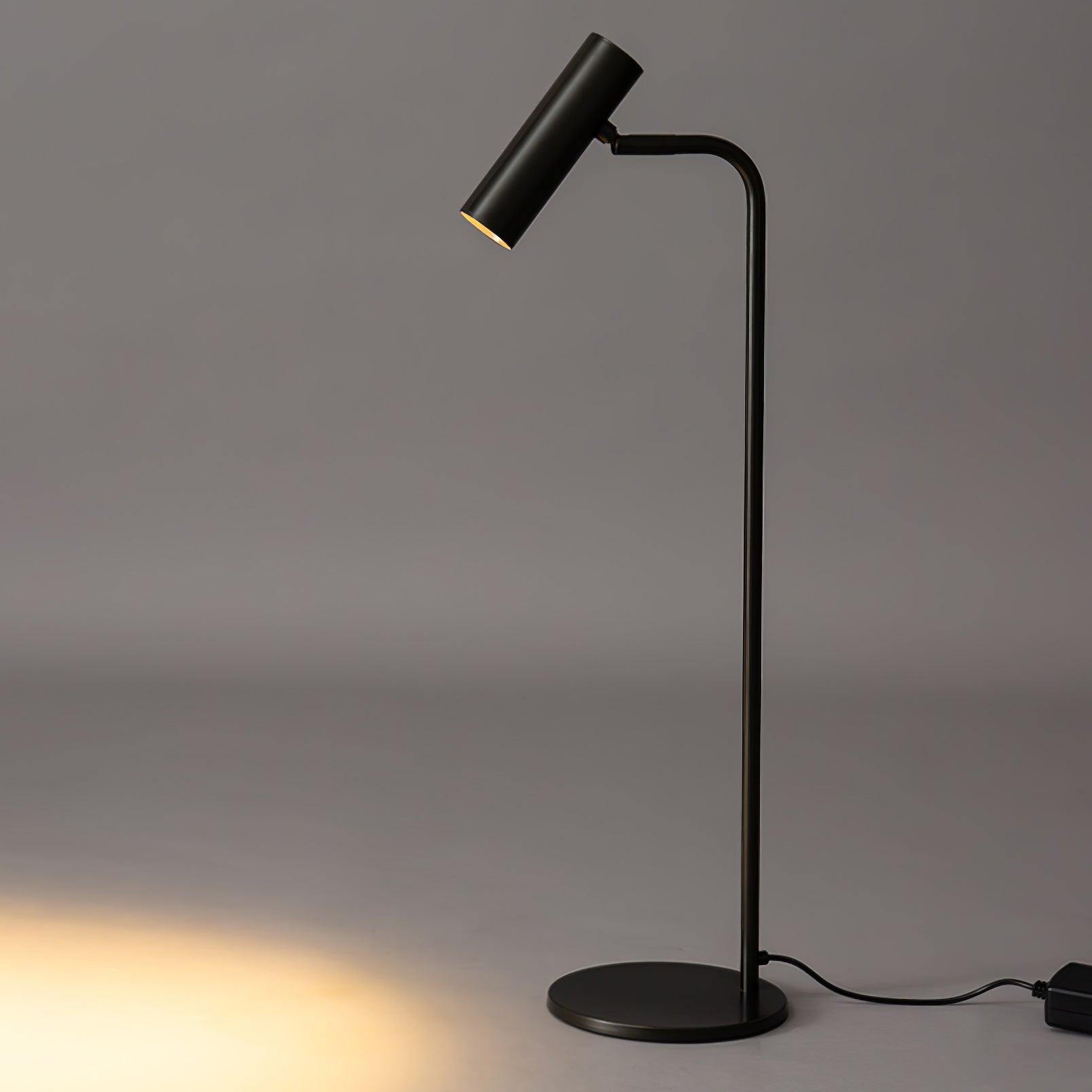Briona Brass Industrial Table Lamp - Letslighting