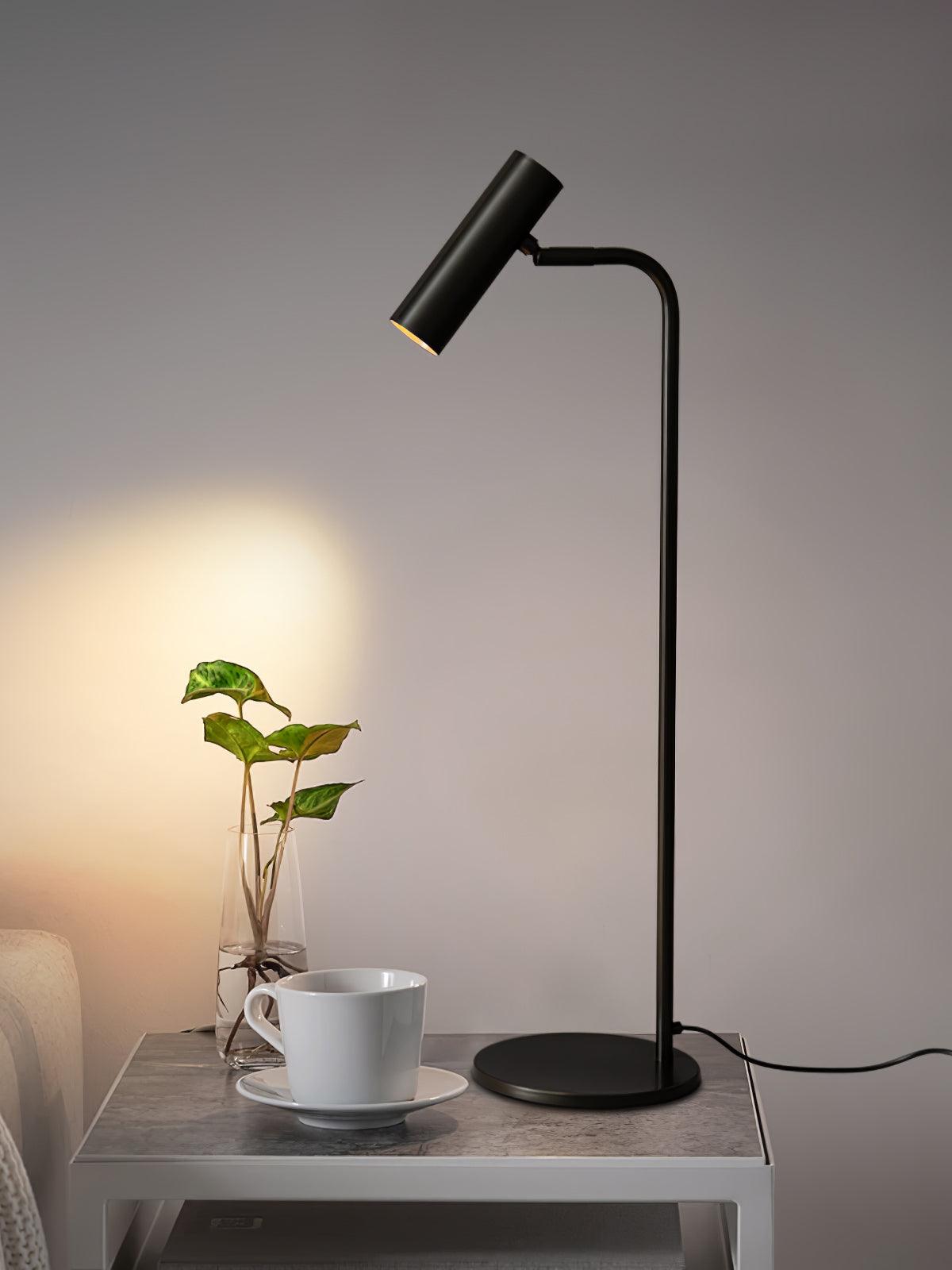 Briona Brass Industrial Table Lamp - Letslighting