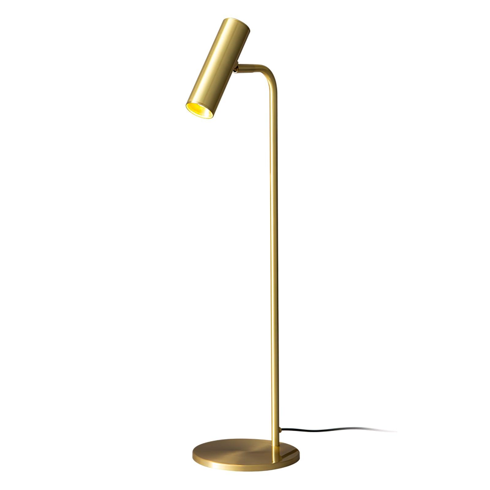 Briona Brass Industrial Table Lamp - Letslighting