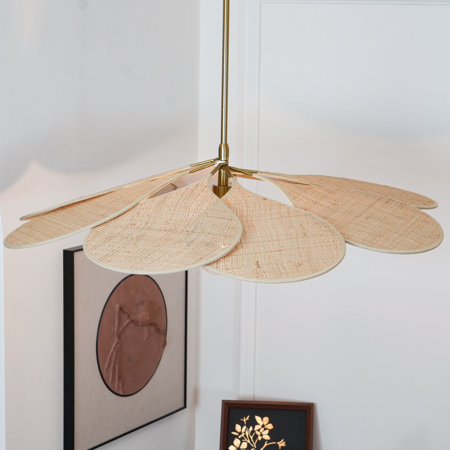 Tory Pendant Lamp Bloom Rattan - Letslighting