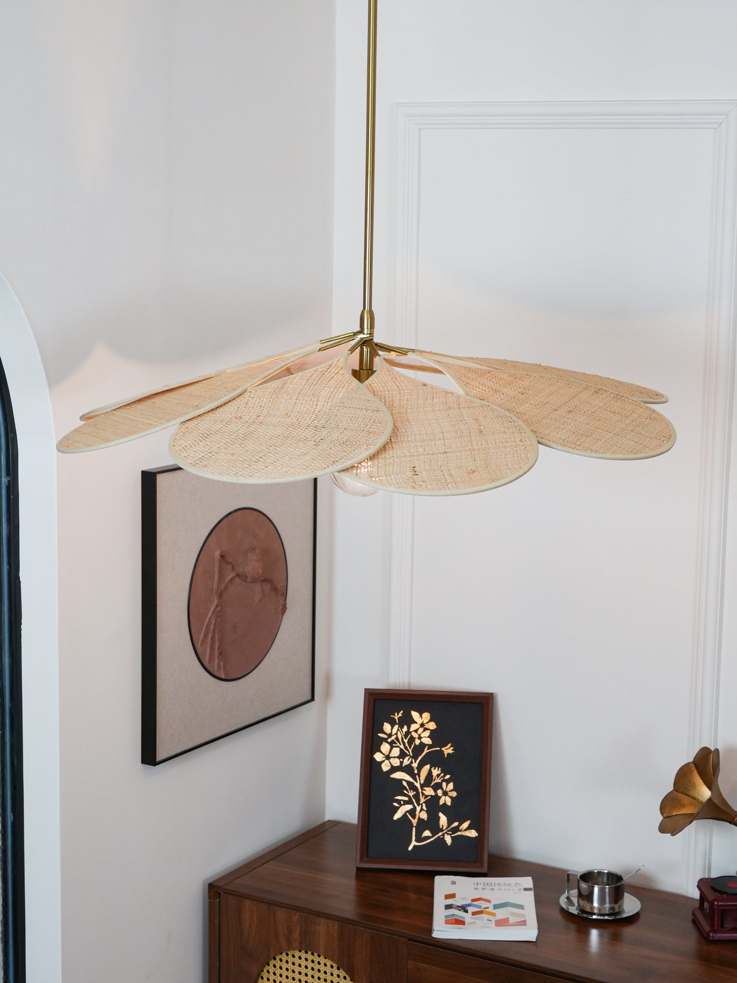 Tory Pendant Lamp Bloom Rattan - Letslighting