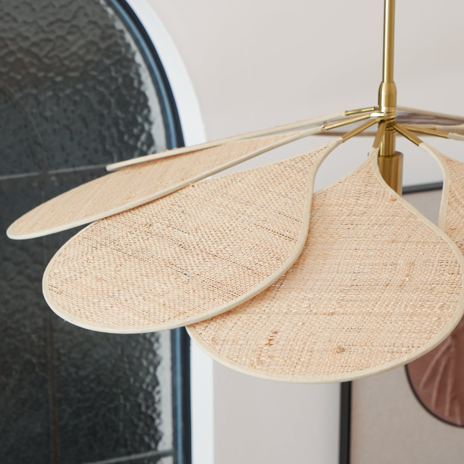 Tory Pendant Lamp Bloom Rattan - Letslighting