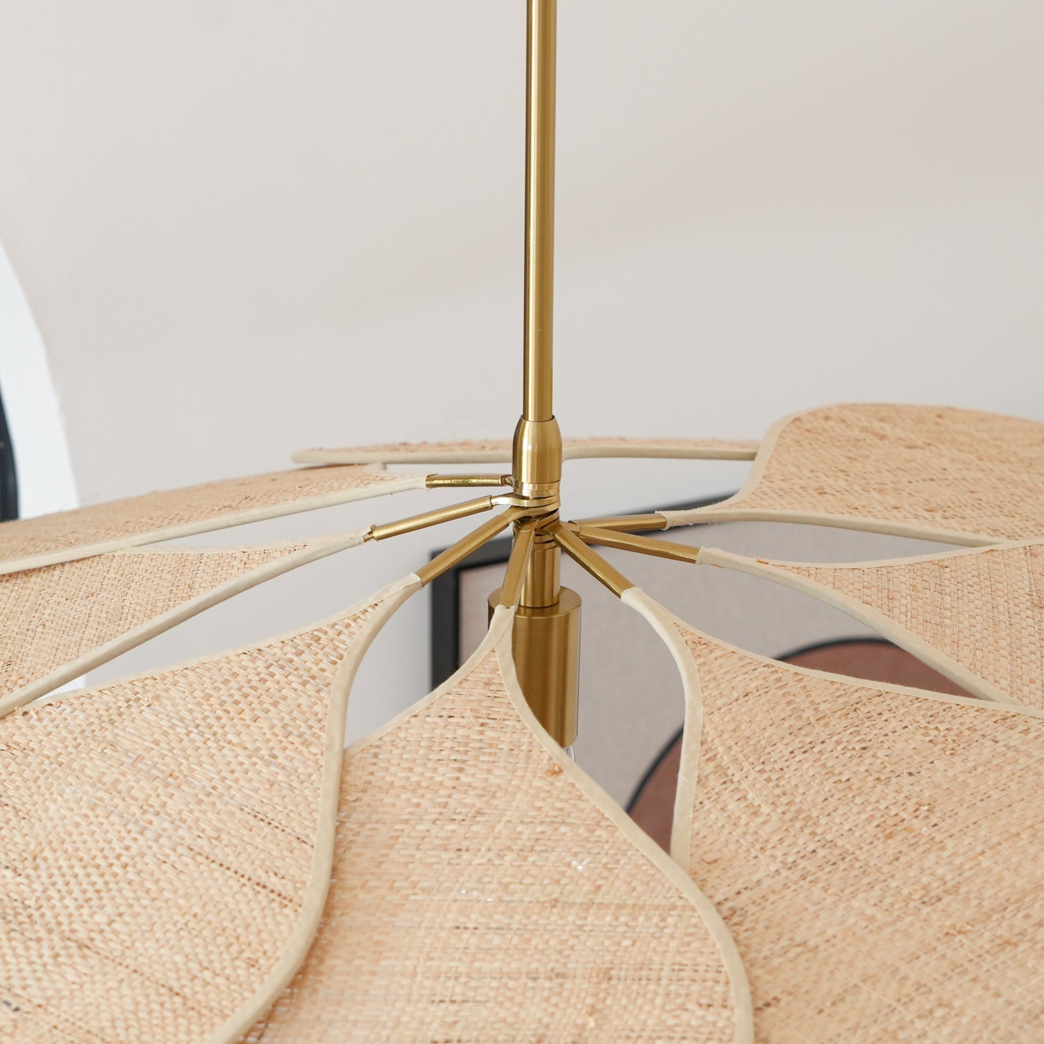 Tory Pendant Lamp Bloom Rattan - Letslighting