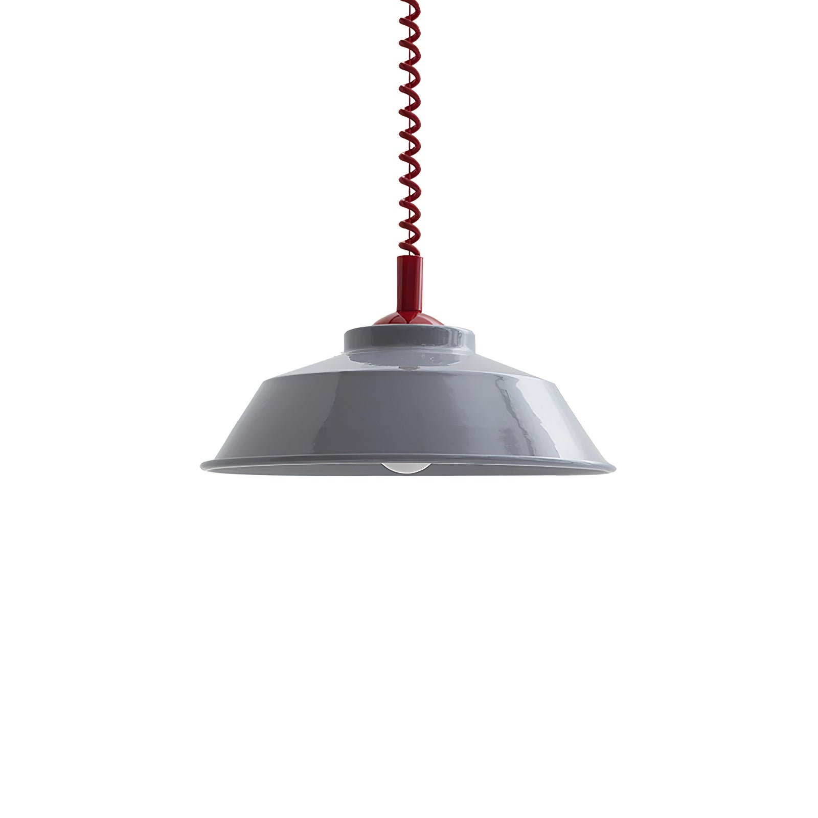 Toscot Pendant Lamp Enamel Shade - Letslighting