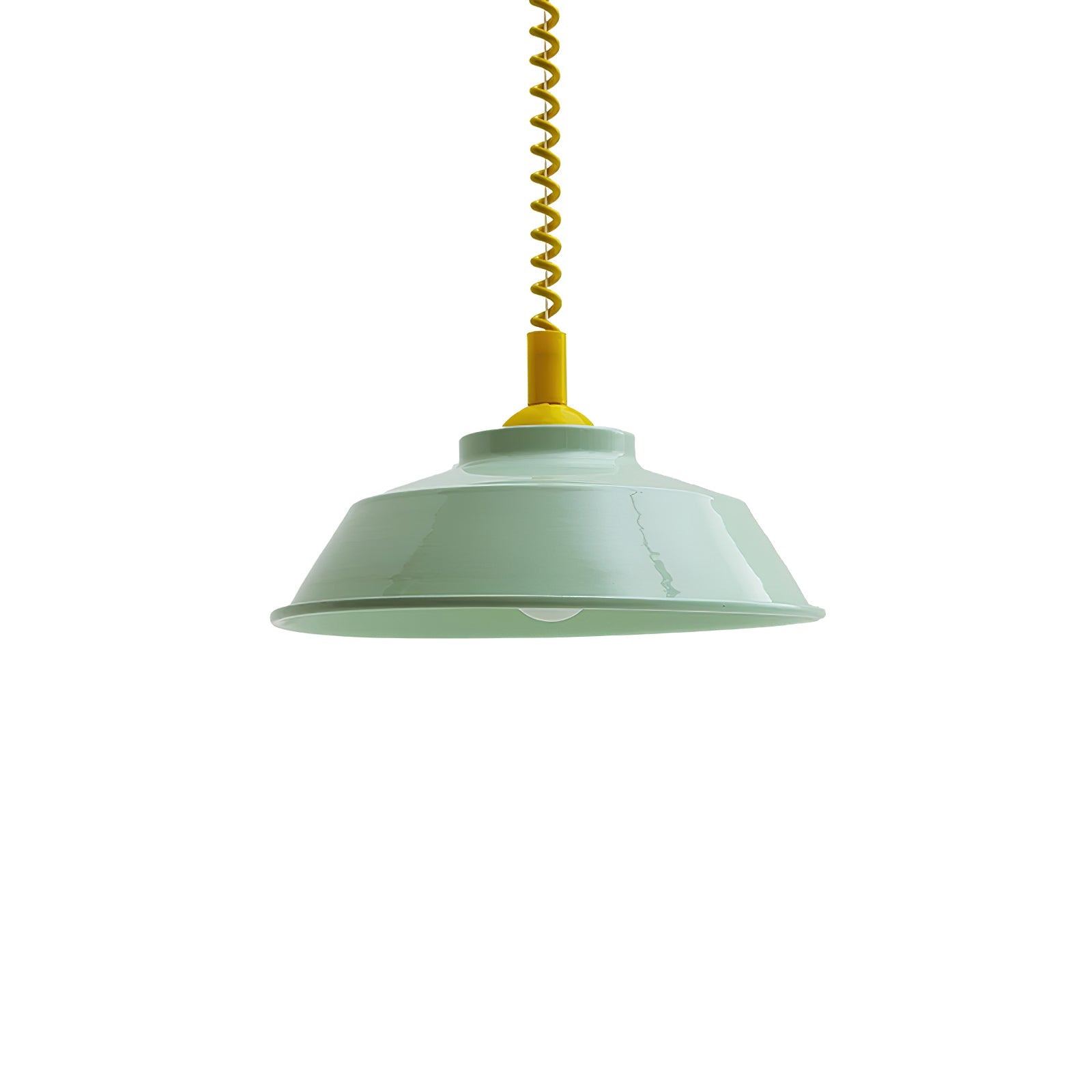 Toscot Pendant Lamp Enamel Shade - Letslighting