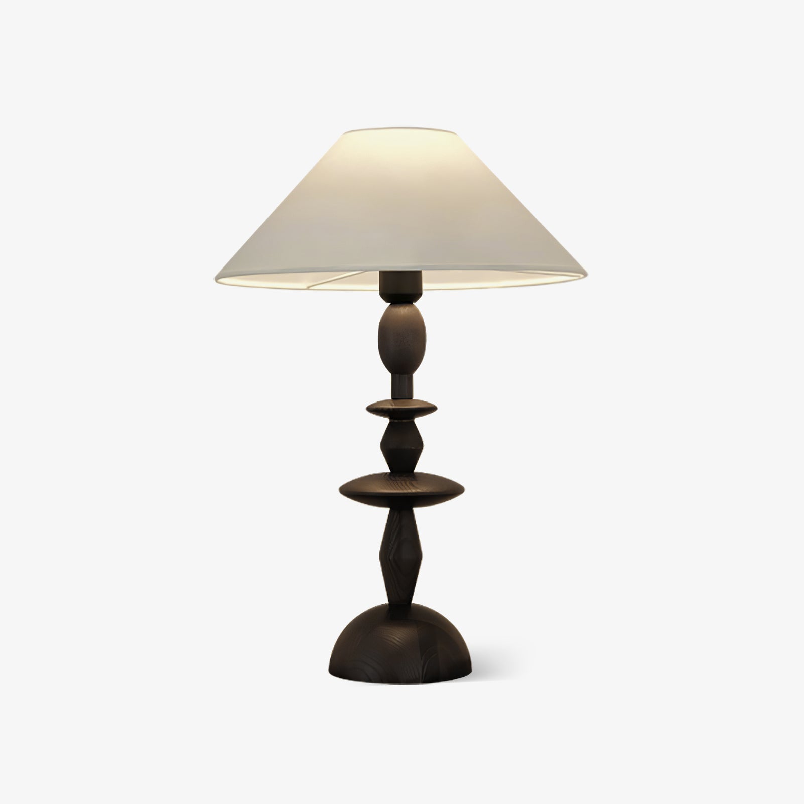 Verose Wood Fabric Table Lamp - Letslighting