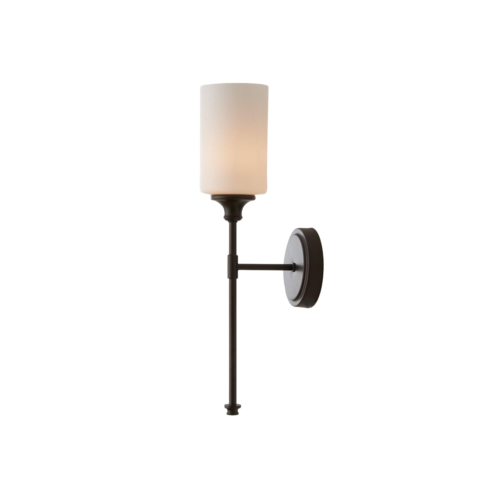Tracie Vintage Industrial Brass Glass Wall Lamp - Letslighting