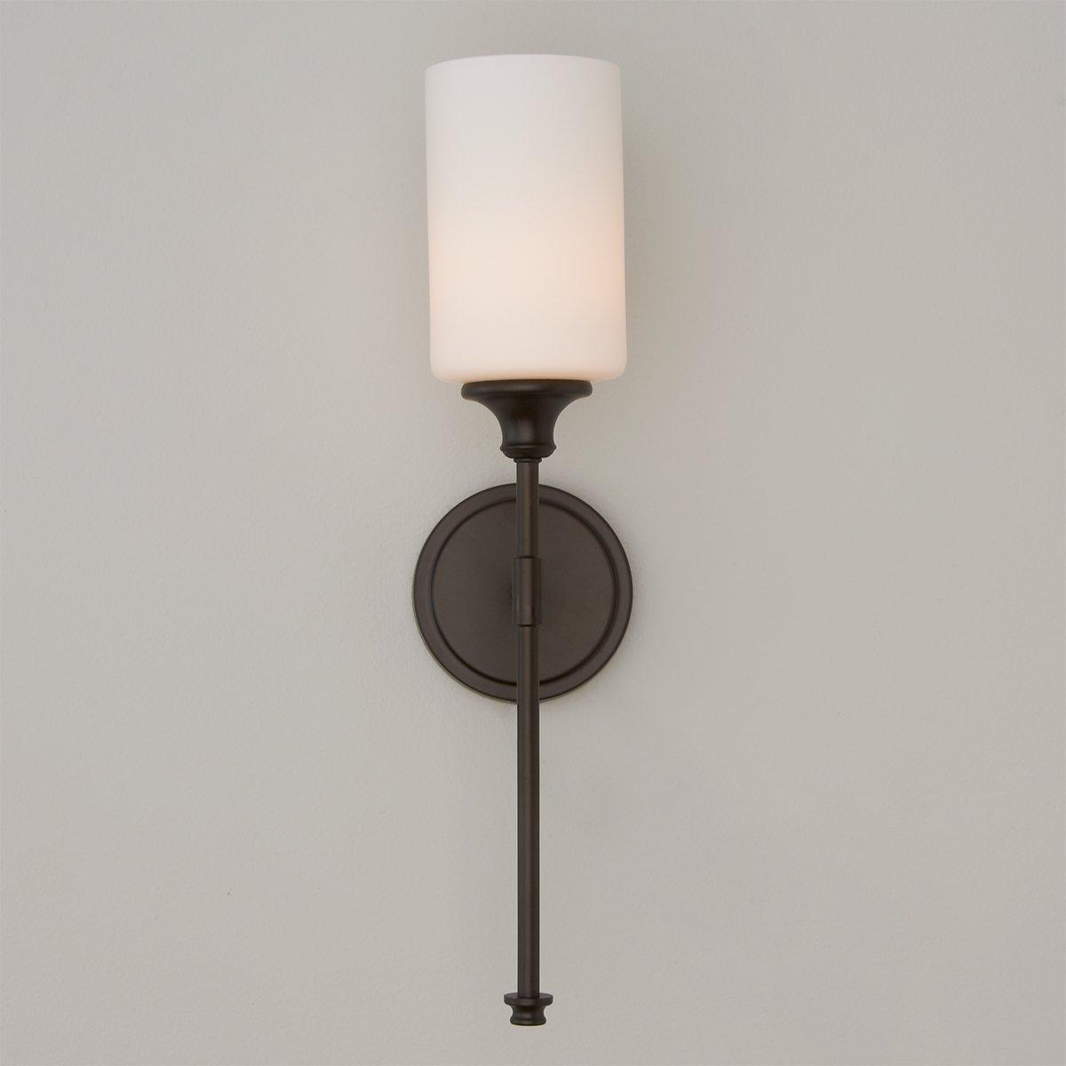Tracie Vintage Industrial Brass Glass Wall Lamp - Letslighting