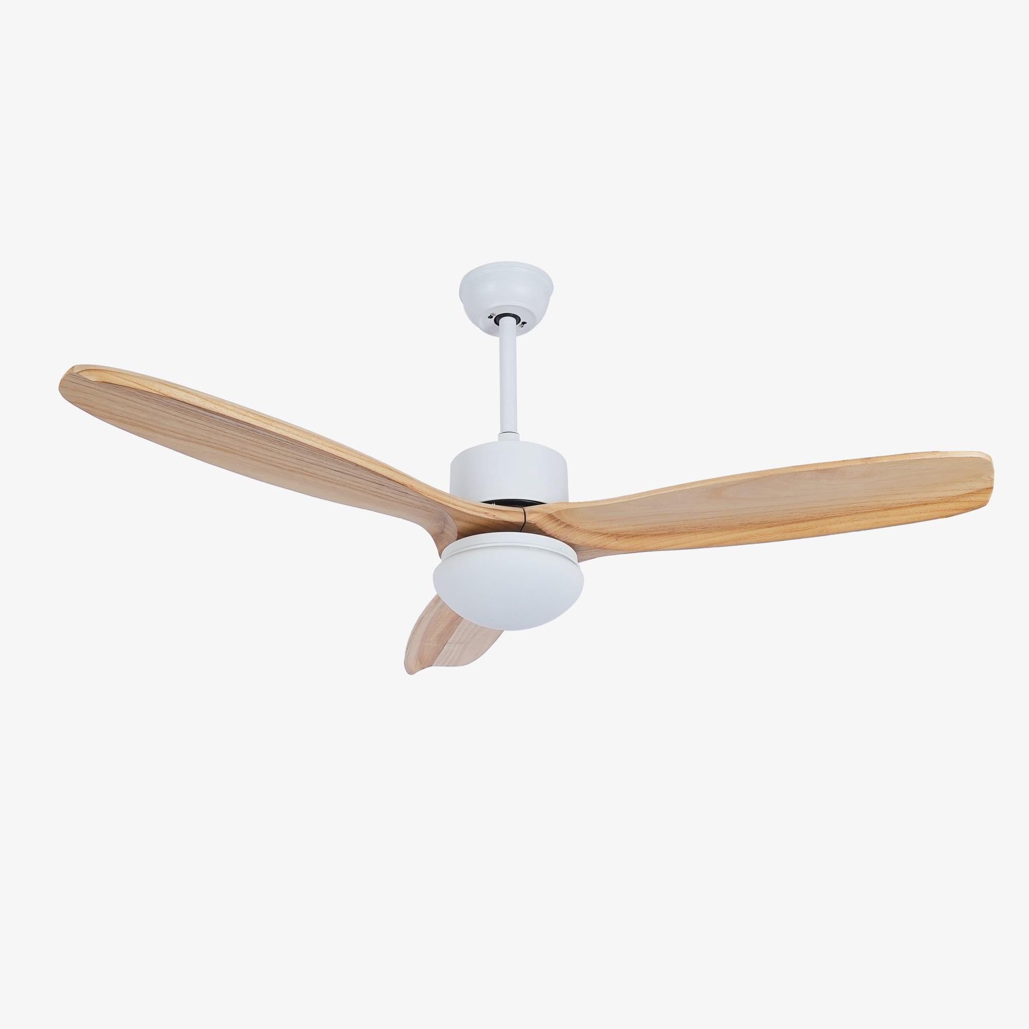 Utalis Elegance Natural Ceiling Fan Light - Letslighting