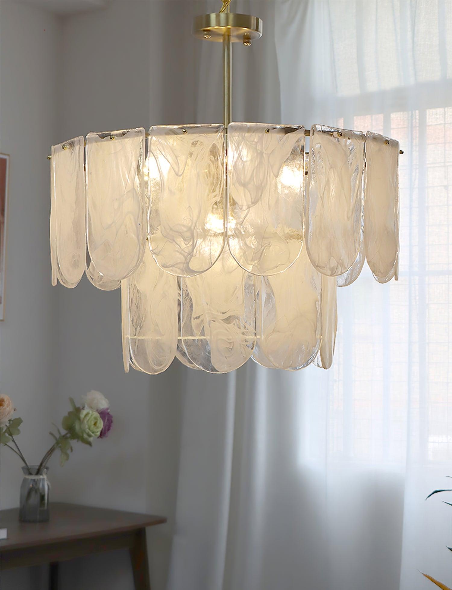 Lustra Chandelier Traditional Classic Glass - Letslighting