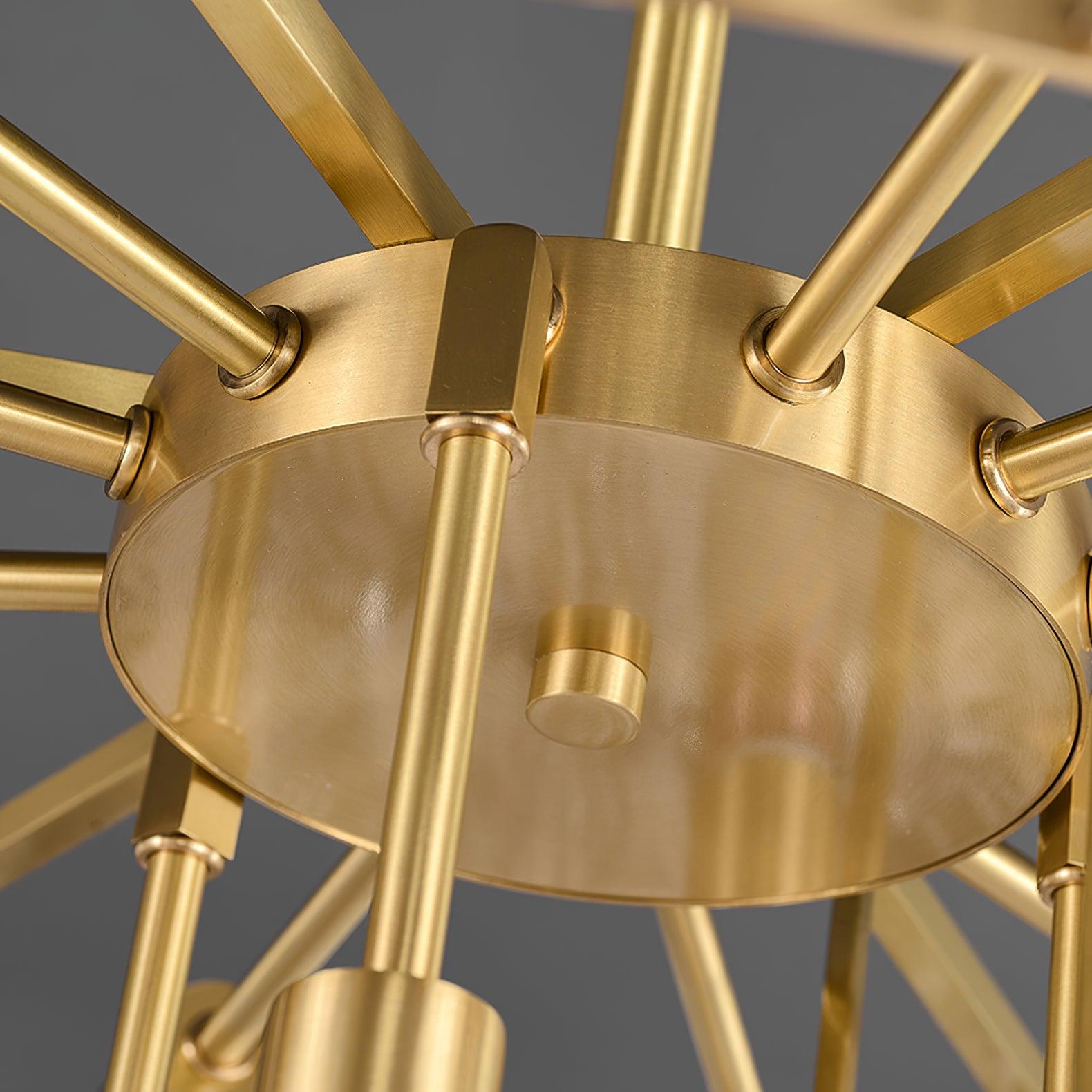 Lustra Chandelier Traditional Classic Glass - Letslighting