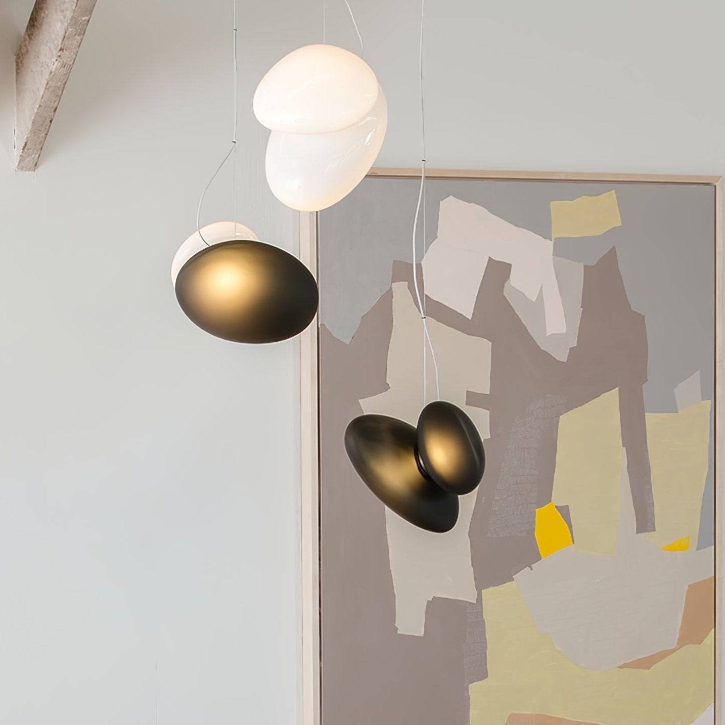 Eclipse Frosted Glass Pendant Light - Letslighting