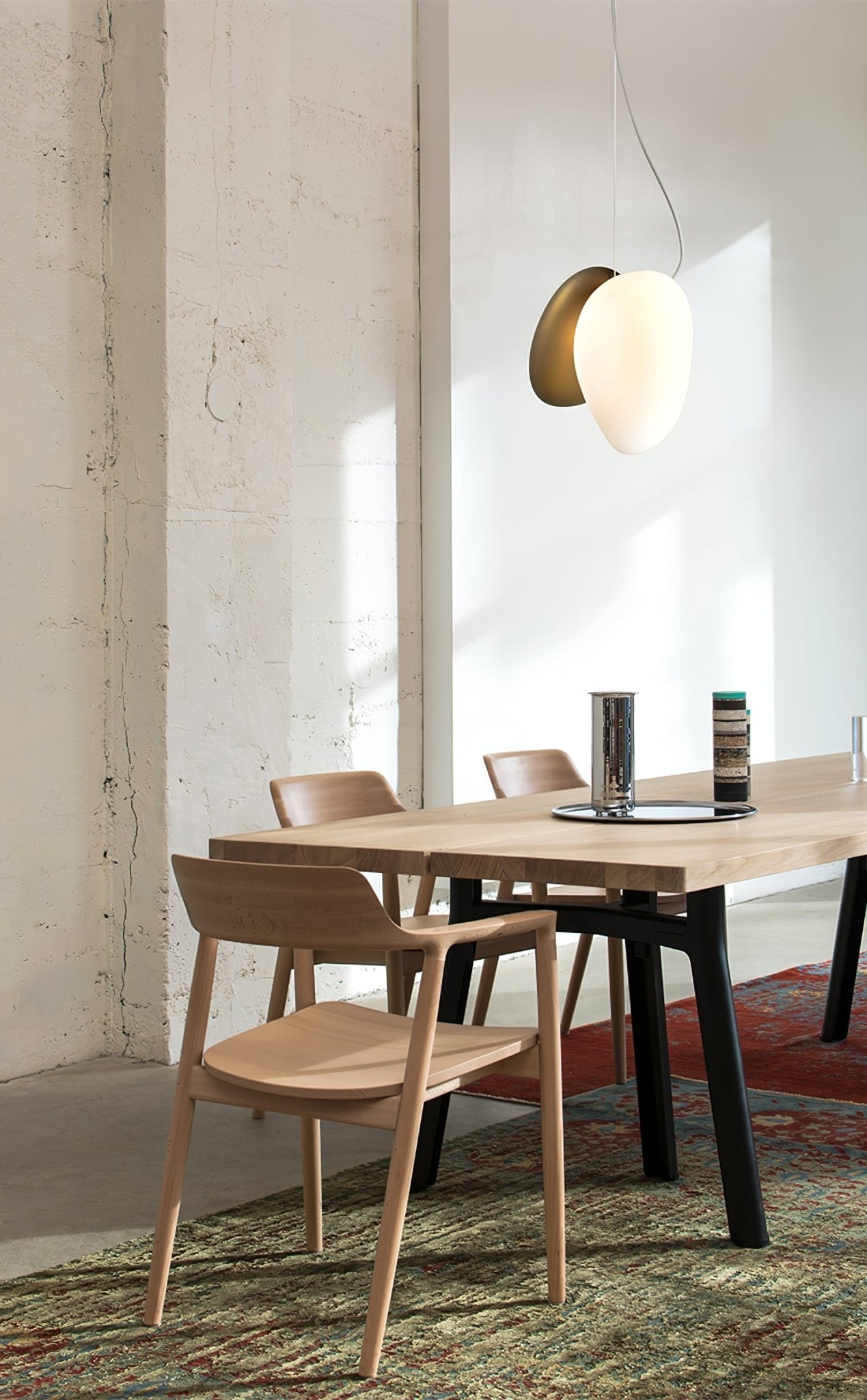Eclipse Frosted Glass Pendant Light - Letslighting