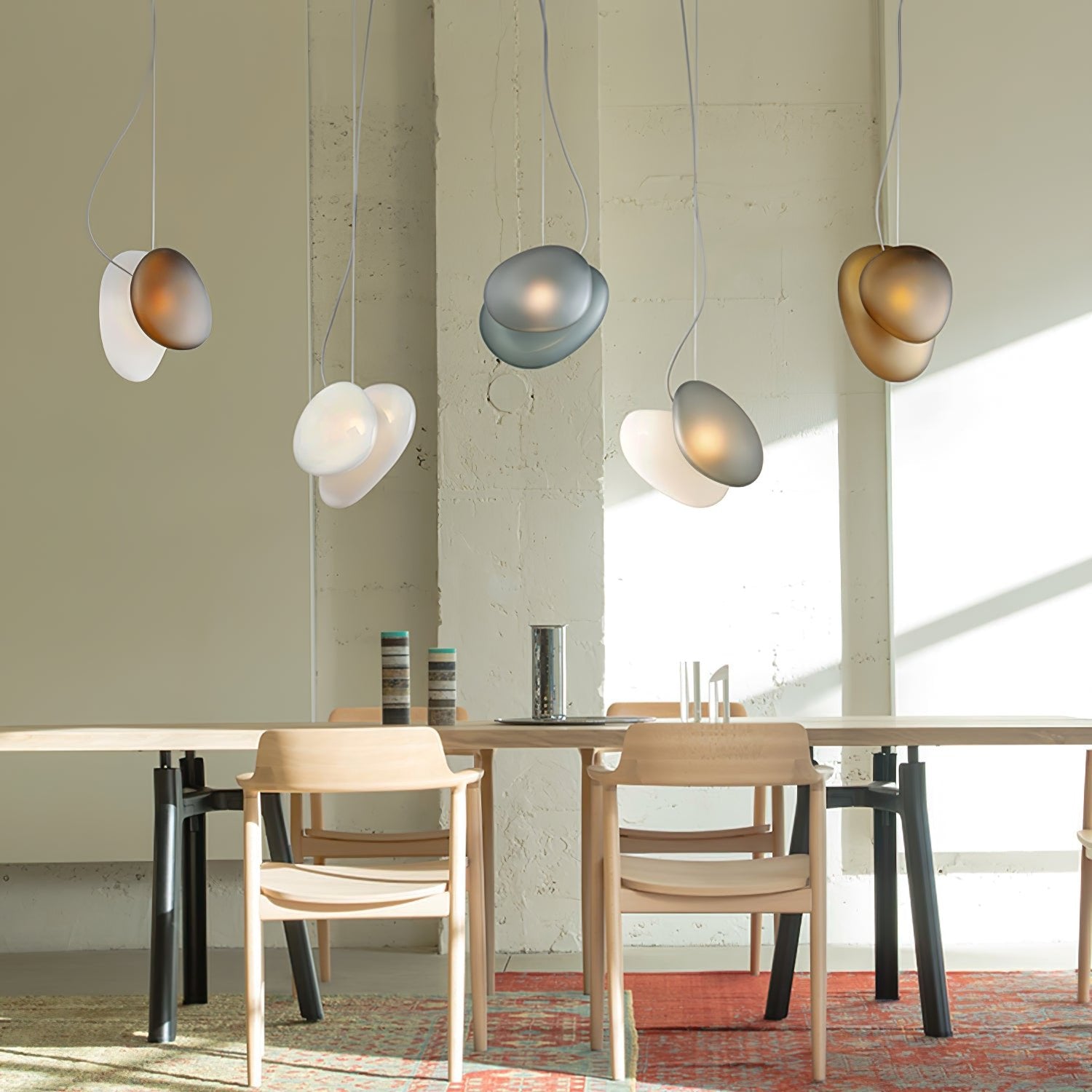 Eclipse Frosted Glass Pendant Light - Letslighting