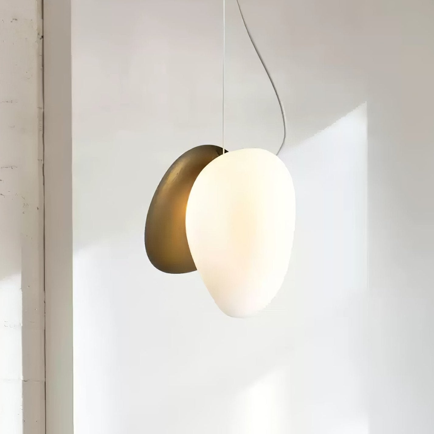 Eclipse Frosted Glass Pendant Light - Letslighting
