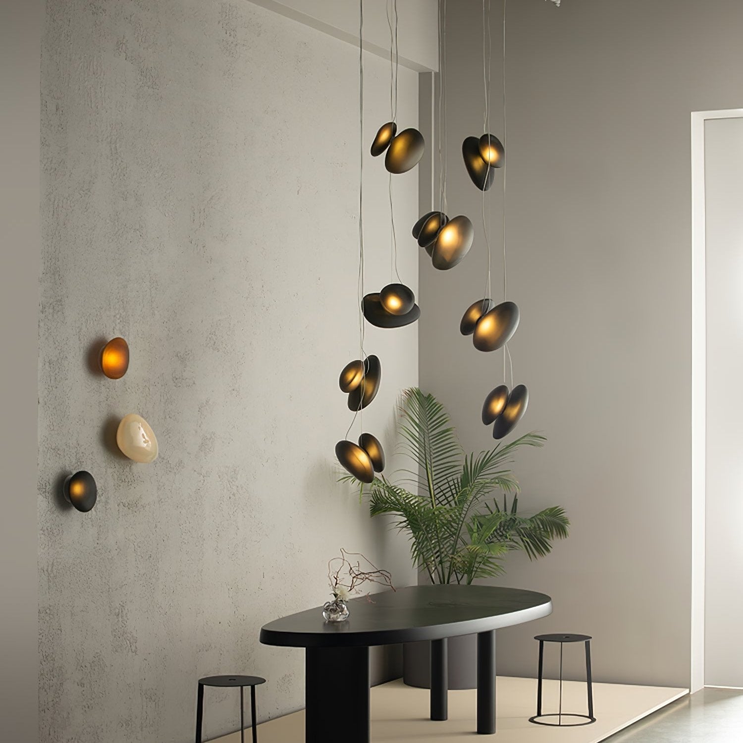 Eclipse Frosted Glass Pendant Light - Letslighting