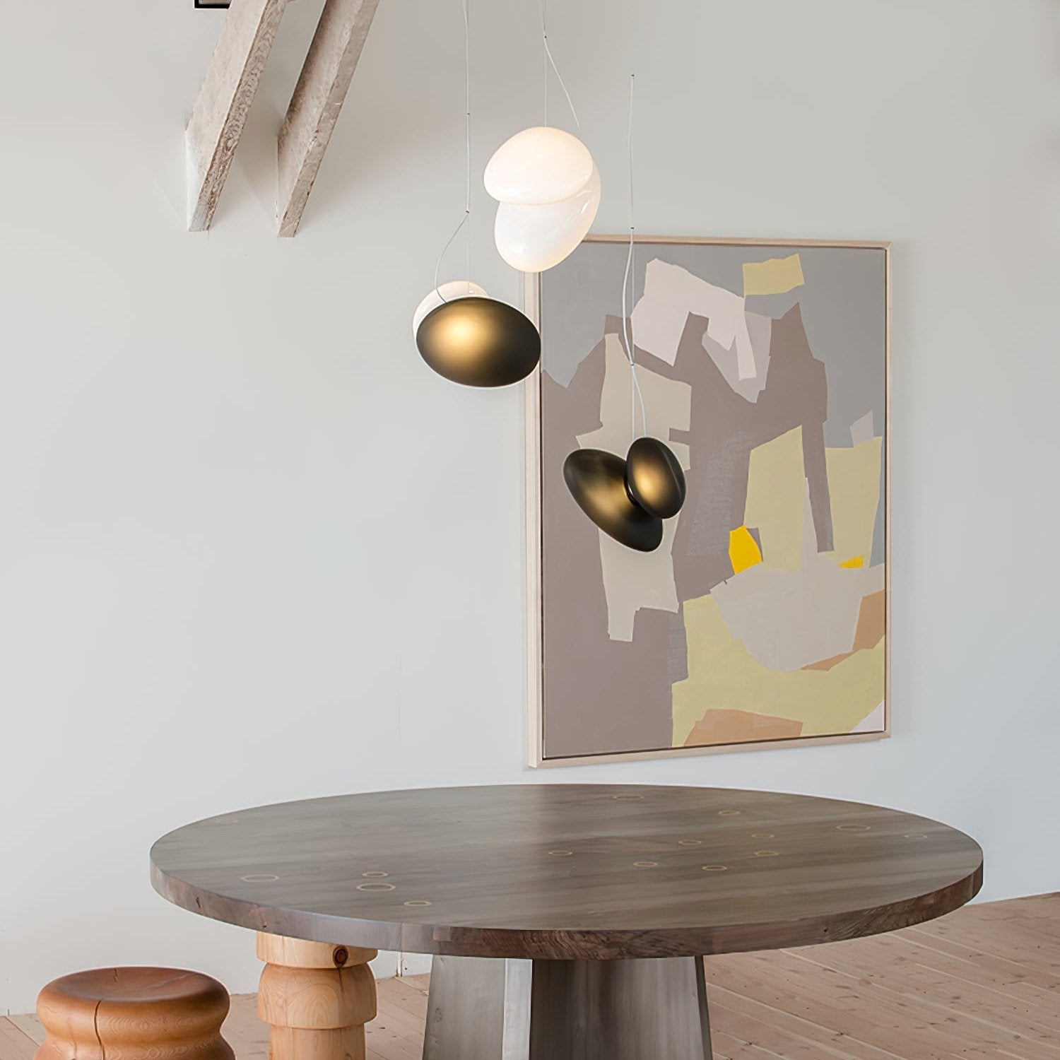 Eclipse Frosted Glass Pendant Light - Letslighting
