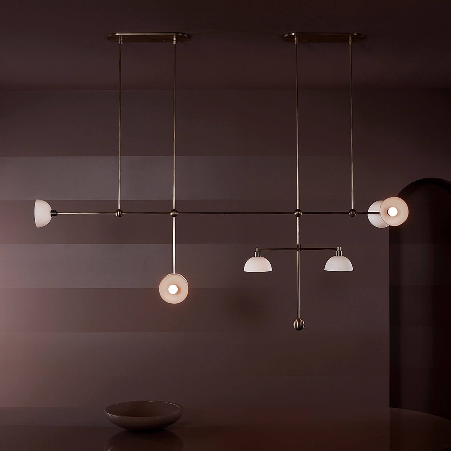 Izorora Modern Minimalist Trapeze Chandelier - Letslighting
