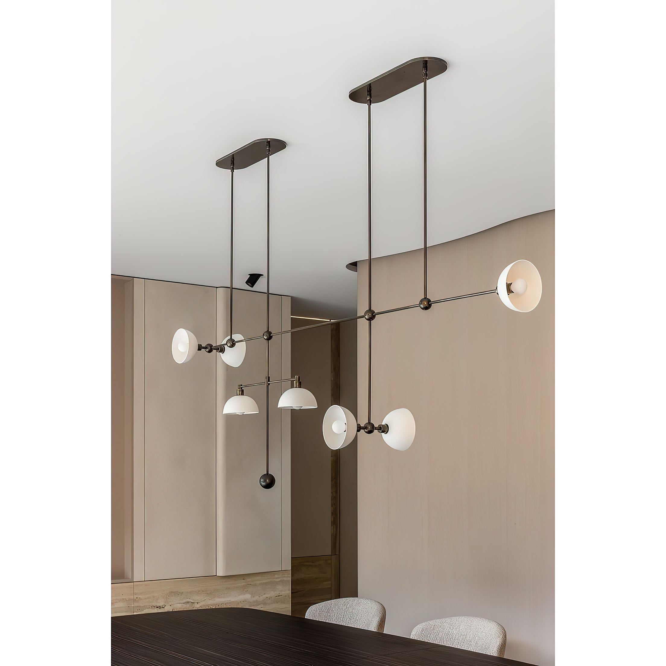Izorora Modern Minimalist Trapeze Chandelier - Letslighting