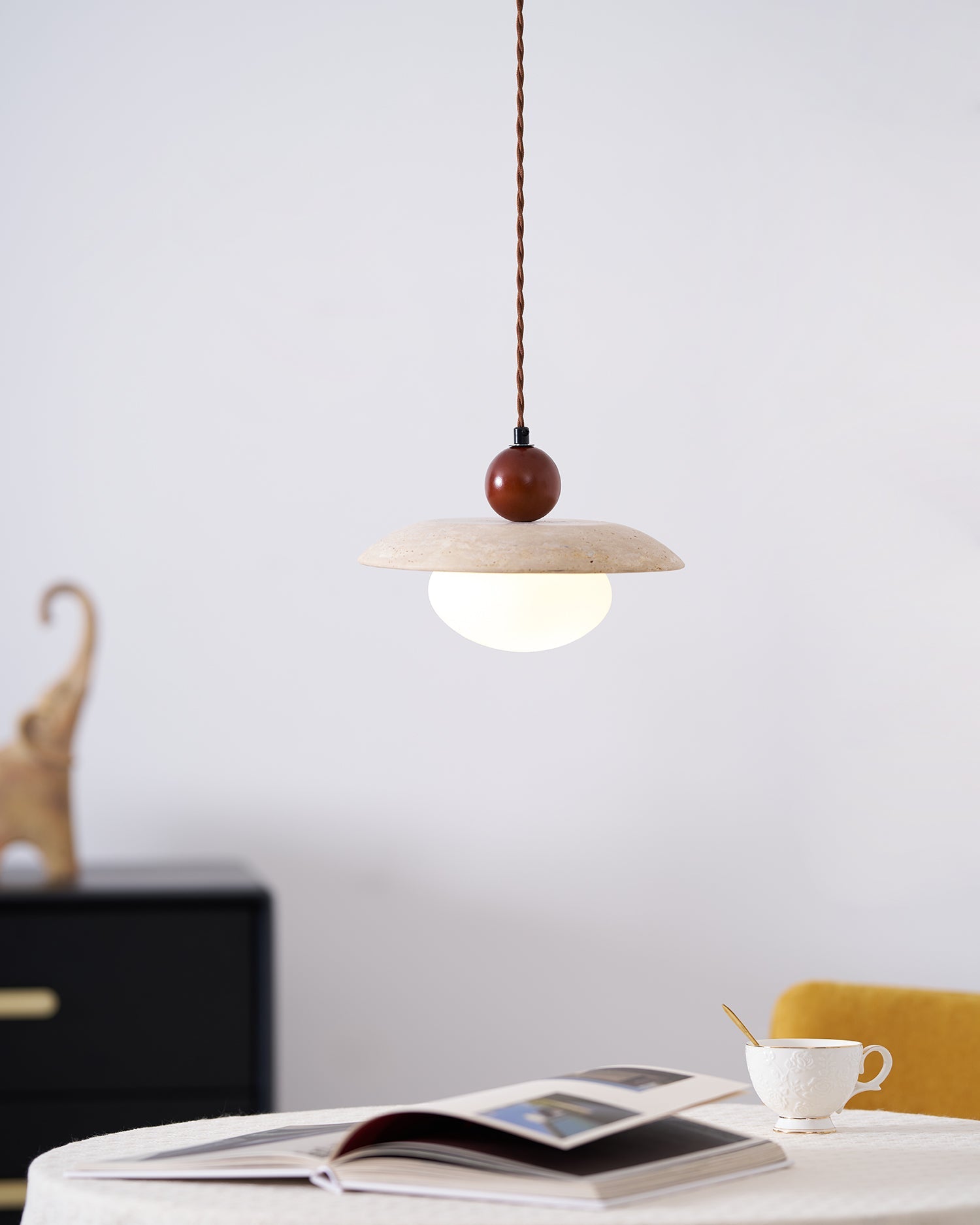 Ritta Travertine Pendant Light Six Style - Letslighting