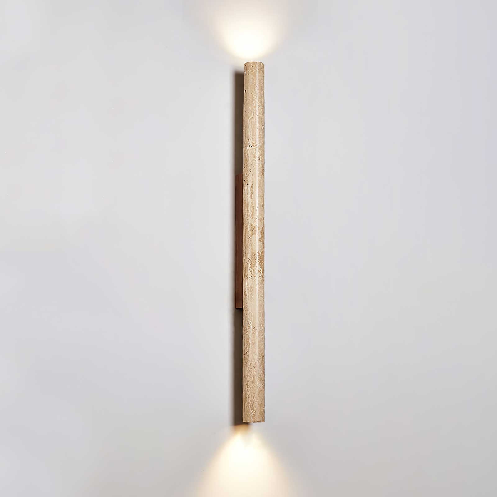 Cathais Minimalist Travertine Wall Light - Letslighting