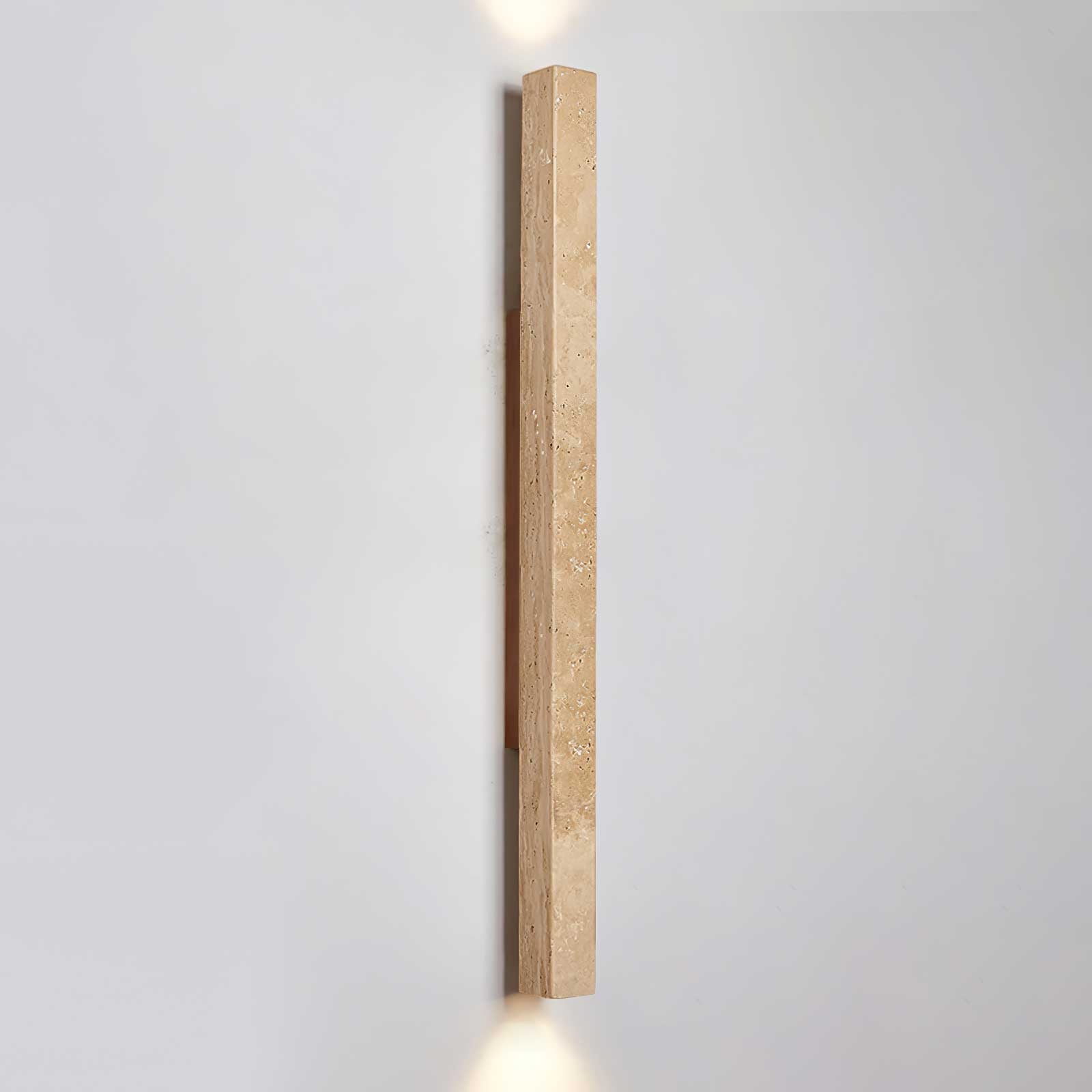 Cathais Minimalist Travertine Wall Light - Letslighting