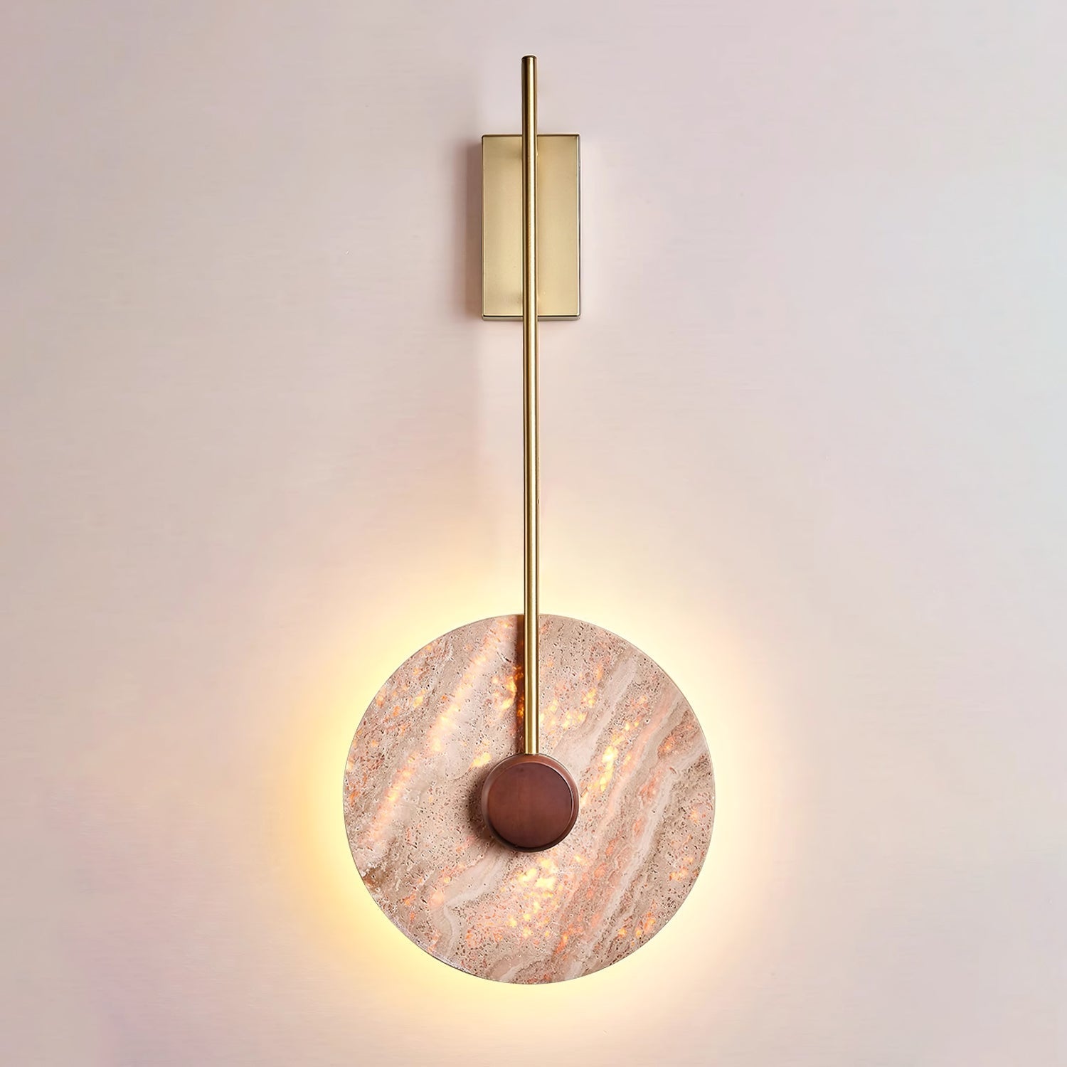 Visolia Travertine Wall Light - Letslighting