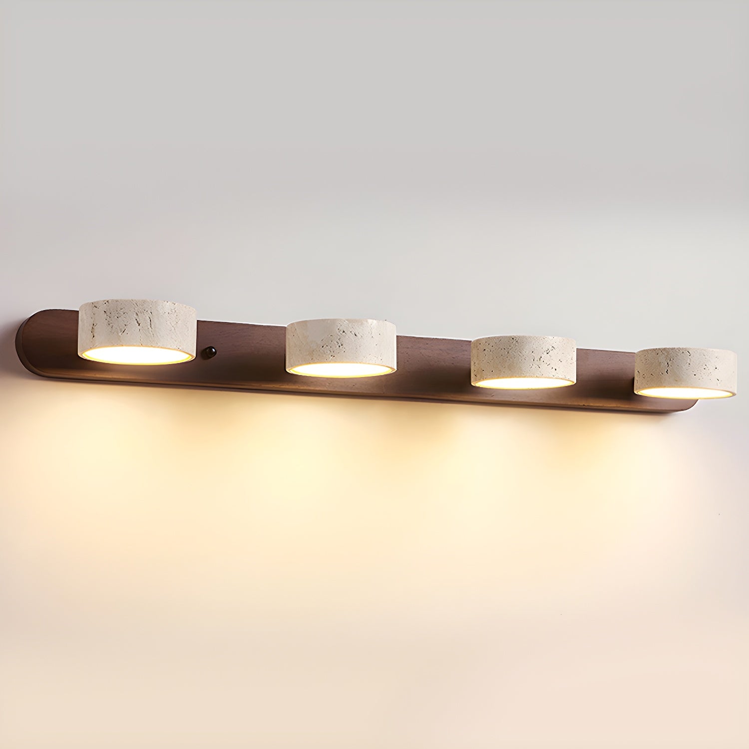 Voloreth Minimalist Travertine Wall Light - Letslighting