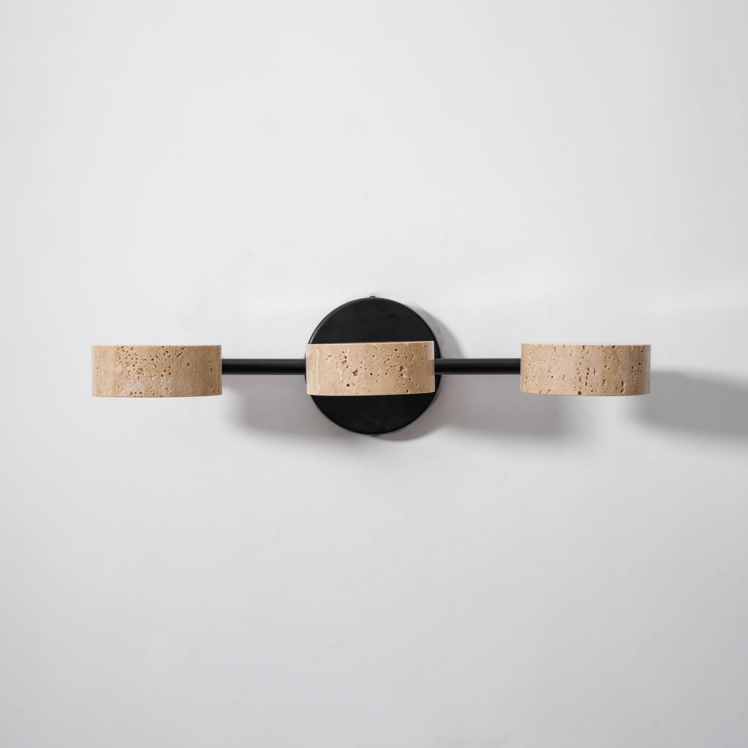 Ceshair Wall Light Multi Head Travertine Vanity Light - Letslighting