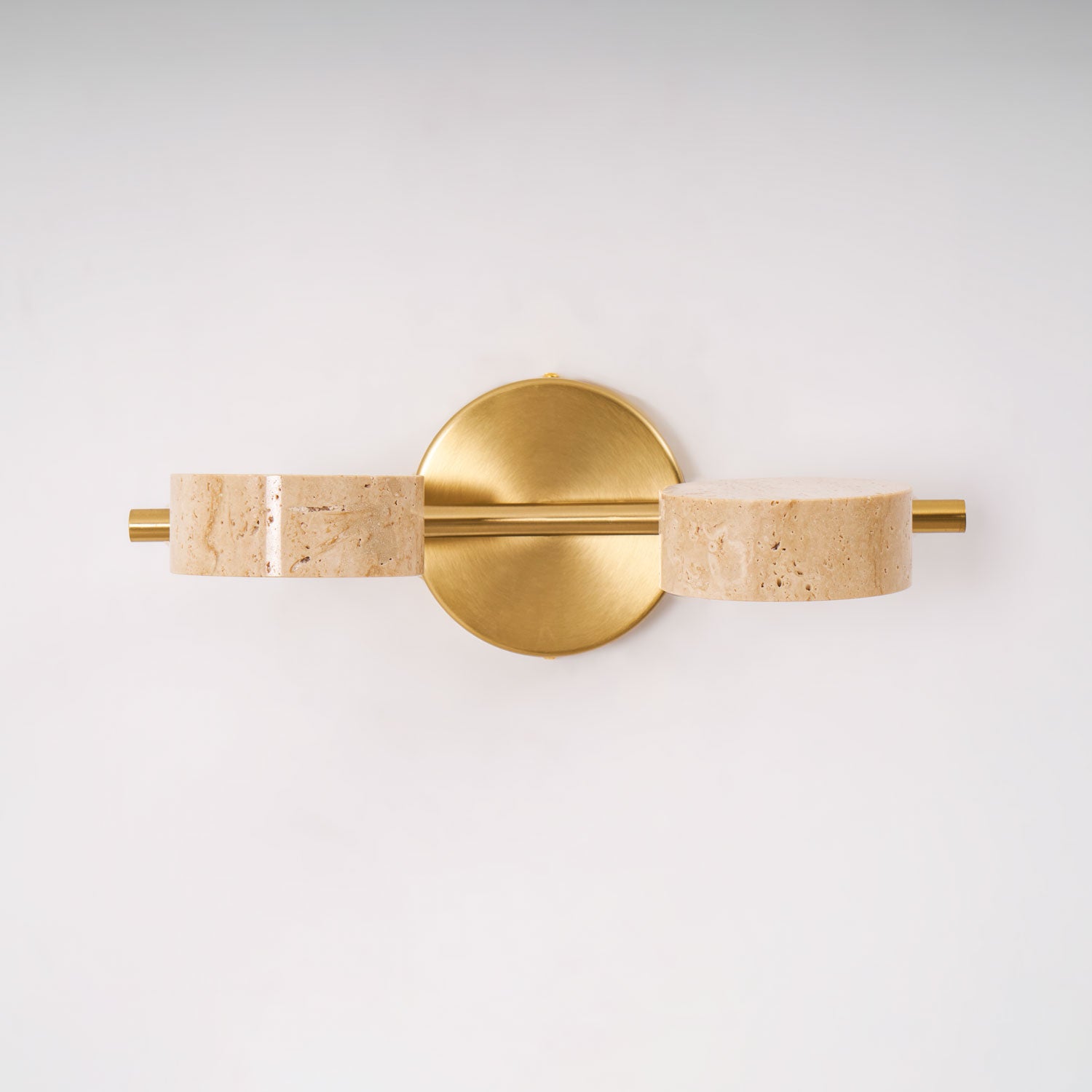 Ceshair Wall Light Multi Head Travertine Vanity Light - Letslighting