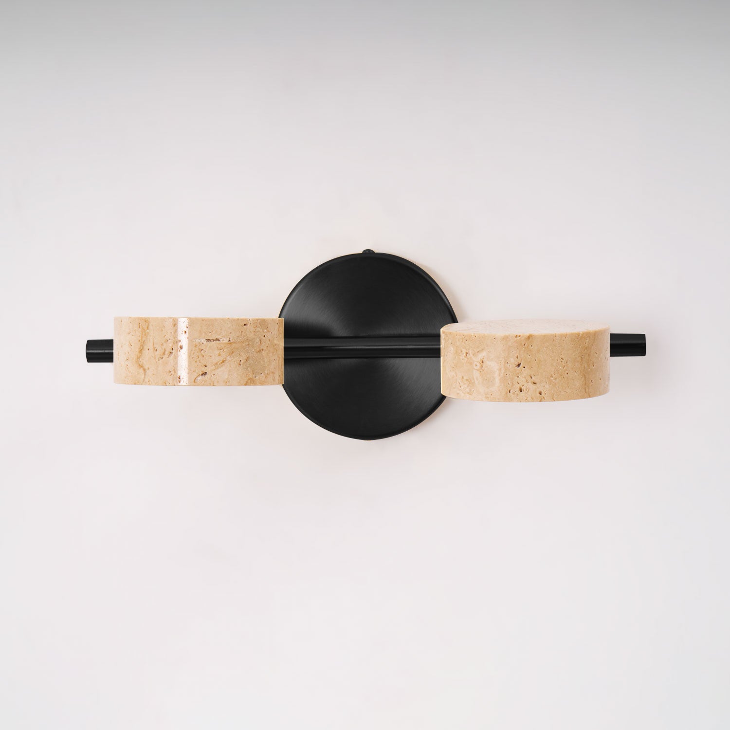 Ceshair Wall Light Multi Head Travertine Vanity Light - Letslighting