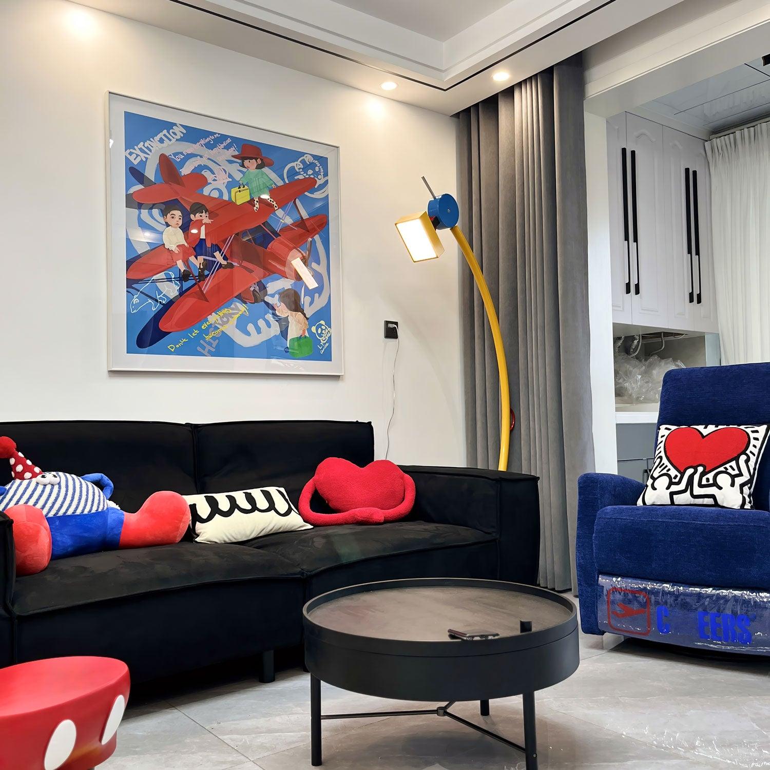 Sero Acrylic Artistic Floor Lamp - Letslighting