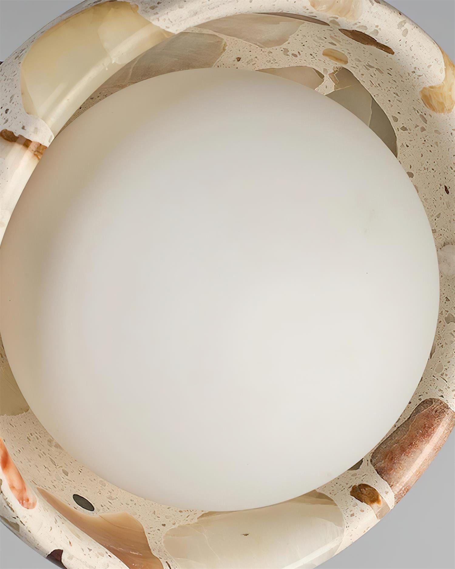 Tressa Pendant Lamp Terrazzo-Inlay Sculptural - Letslighting