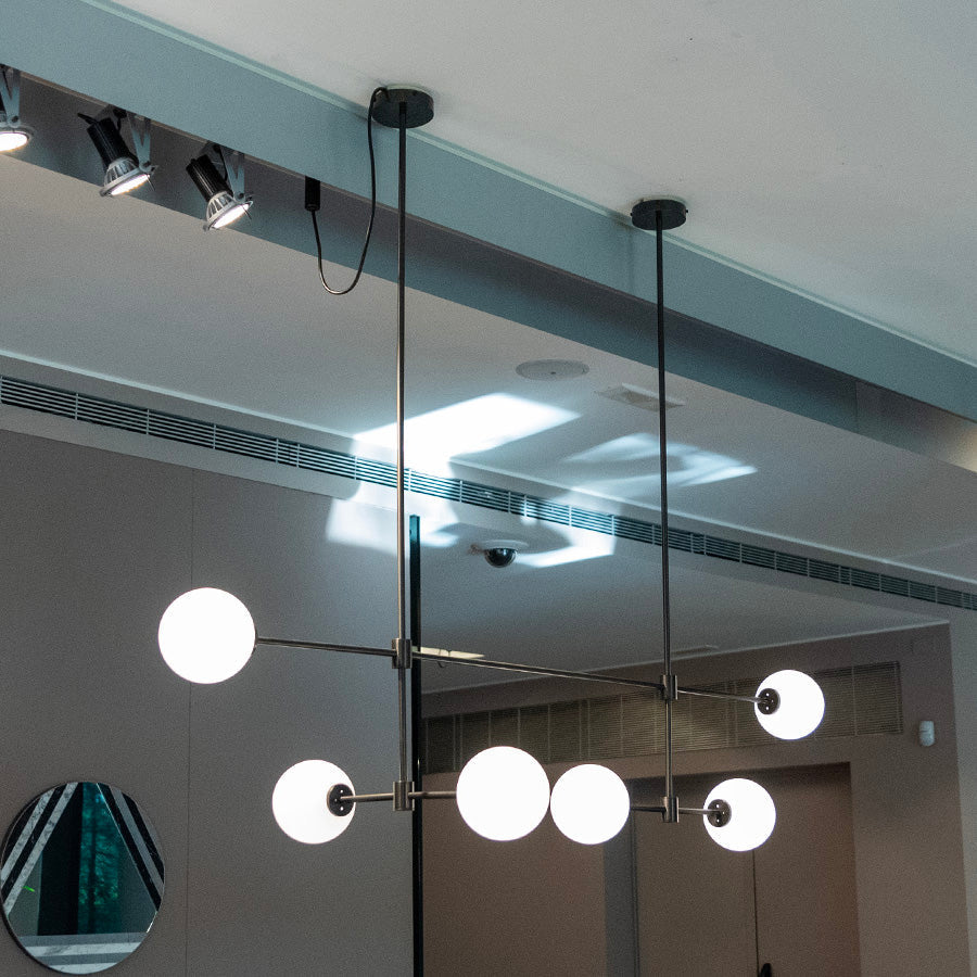 Uvinus Modern Minimalist Multi Glass Chandelier - Letslighting