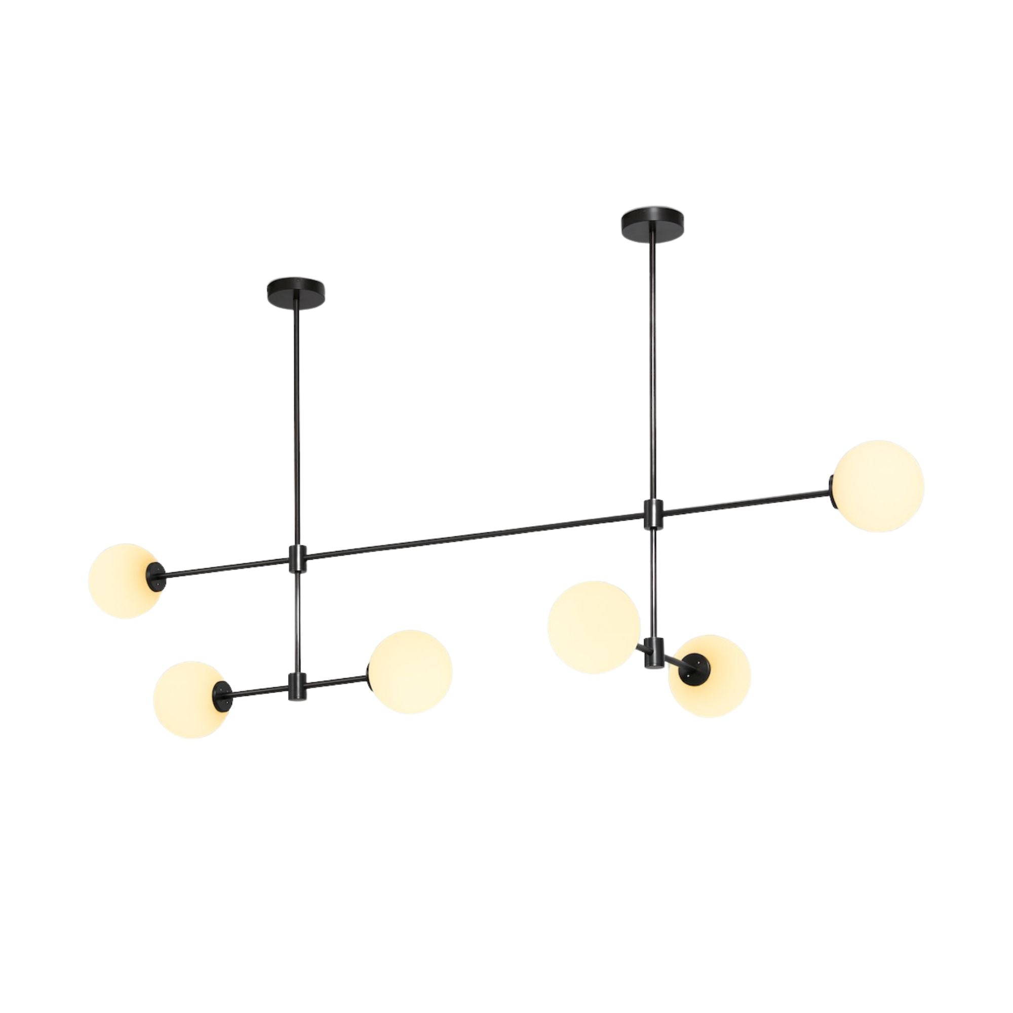 Uvinus Modern Minimalist Multi Glass Chandelier - Letslighting